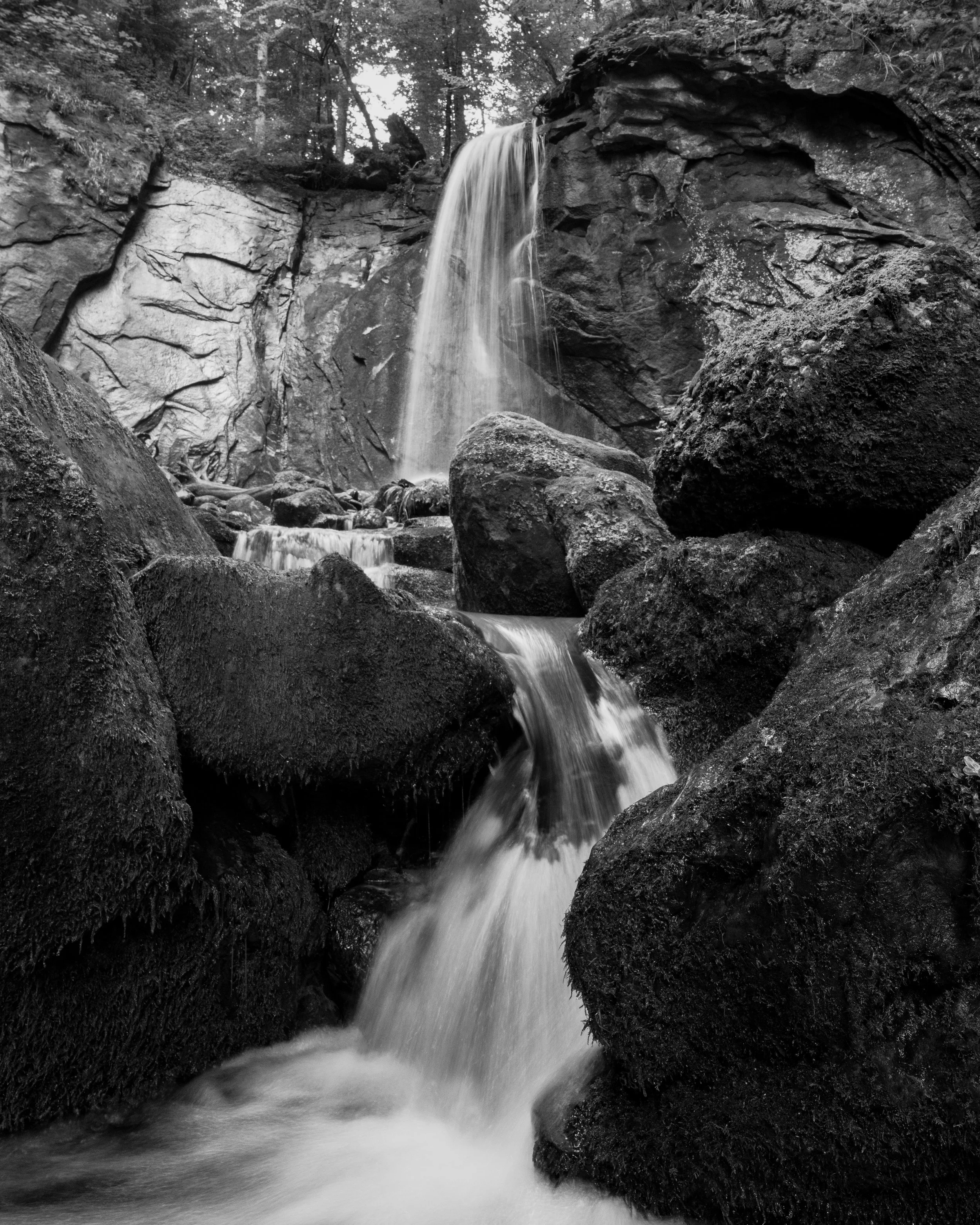 Finstersee Wasserfall