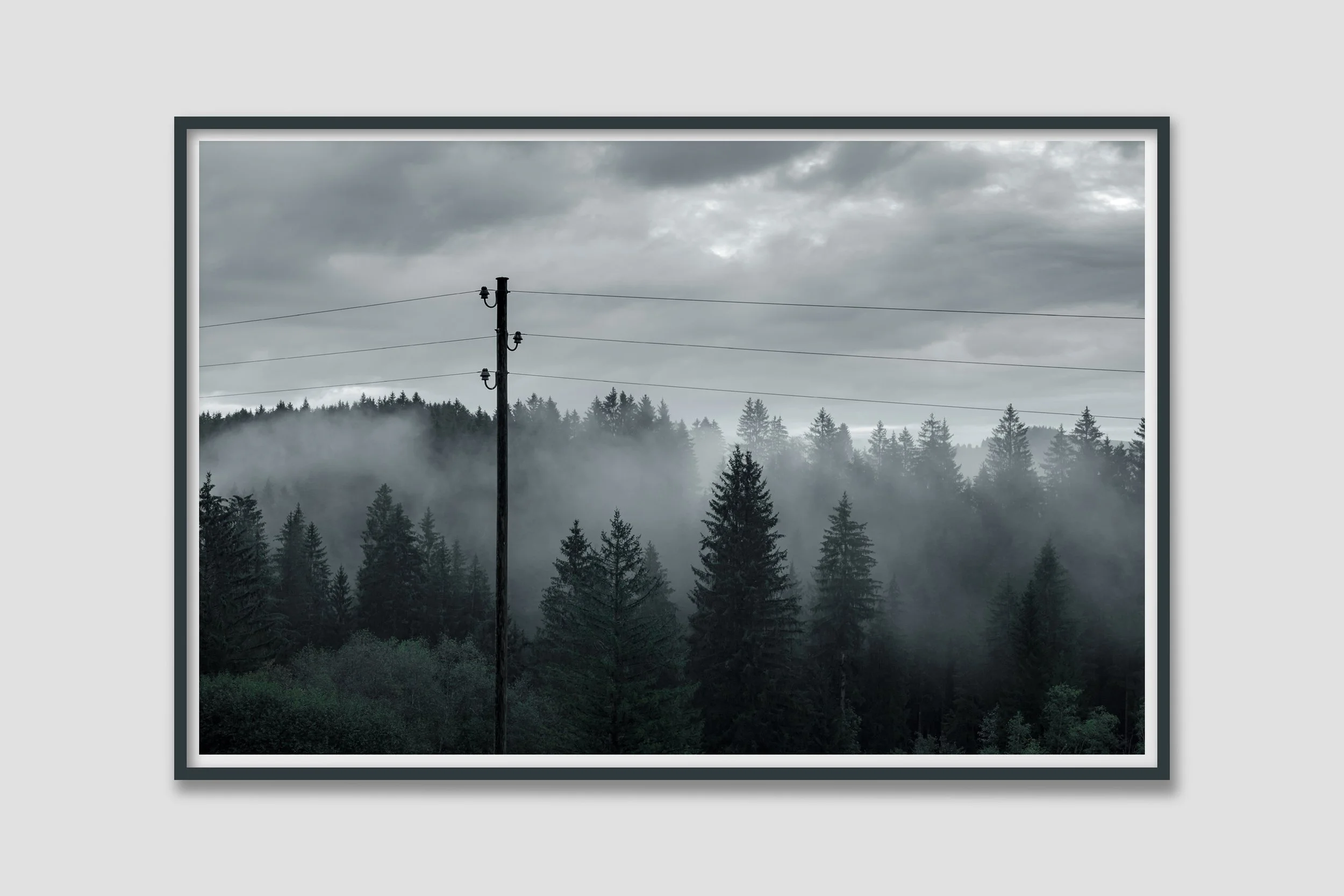 LAND 12 - colored frame to match the mood