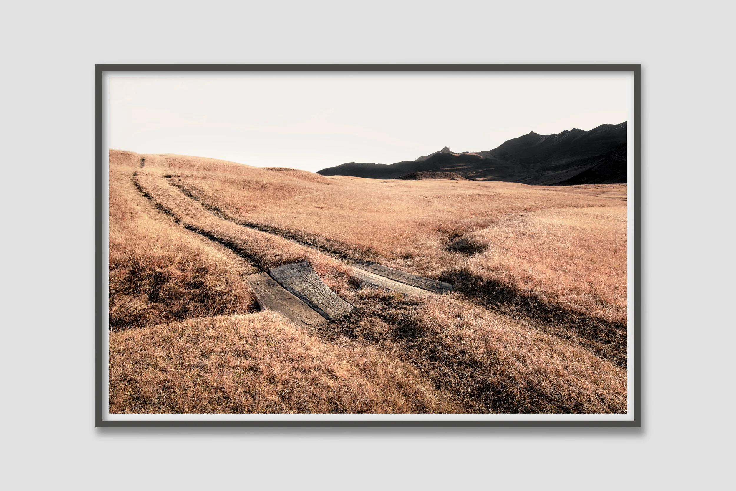 LAND 10 - colored frame to match the mood