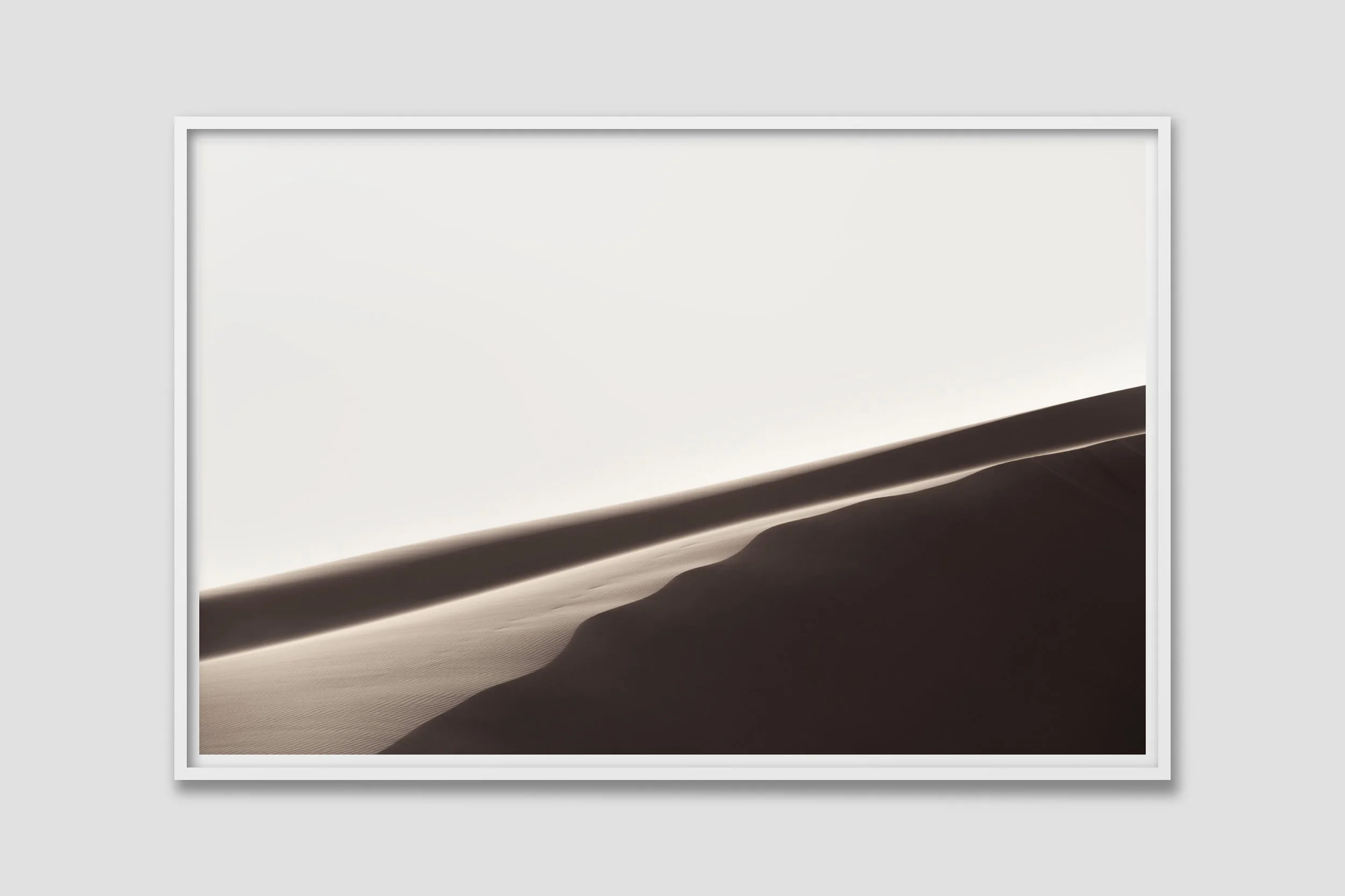 DESERT 05 - white frame