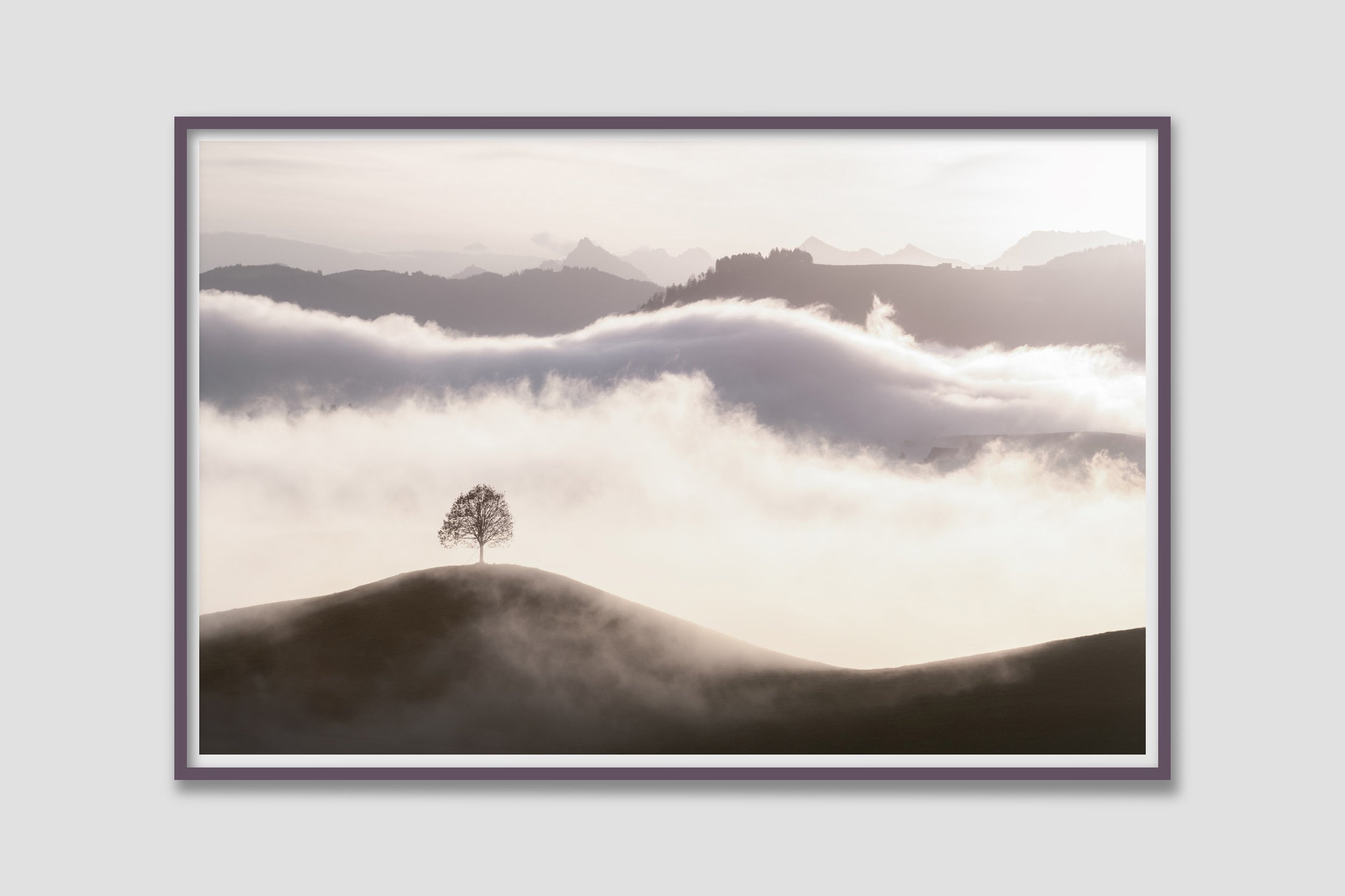 LAND 04 - colored frame to match the mood