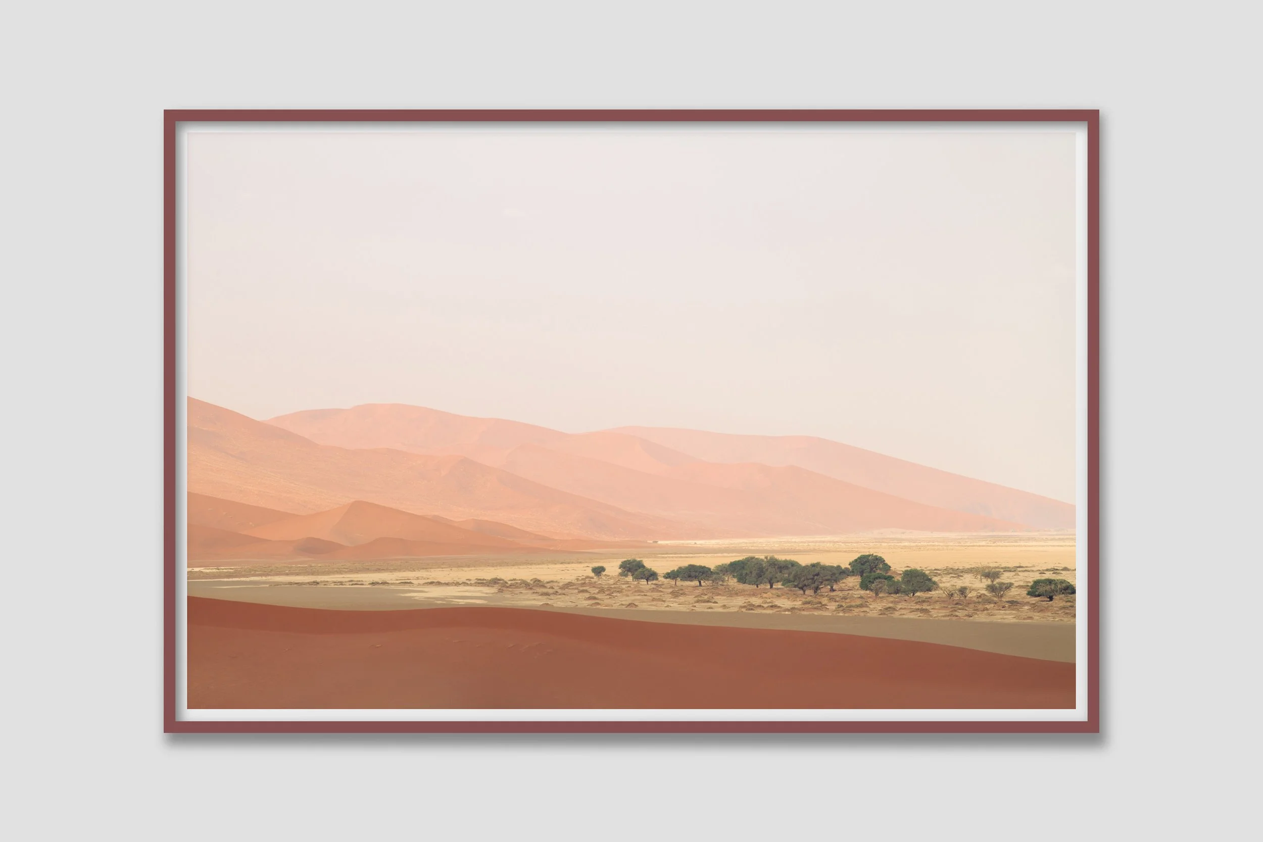 DESERT 01 - colored frame to match the mood