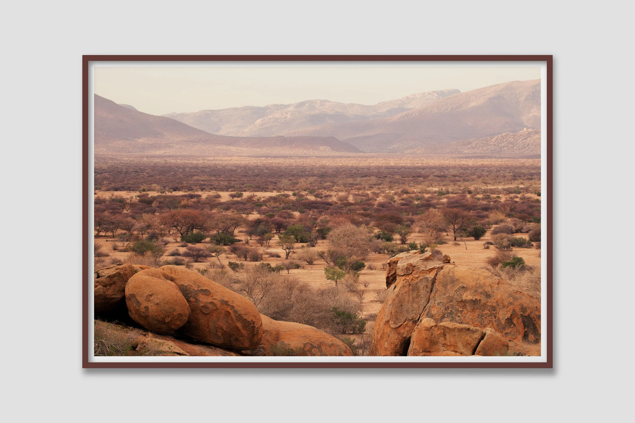 DESERT 09 - colored frame to match the mood