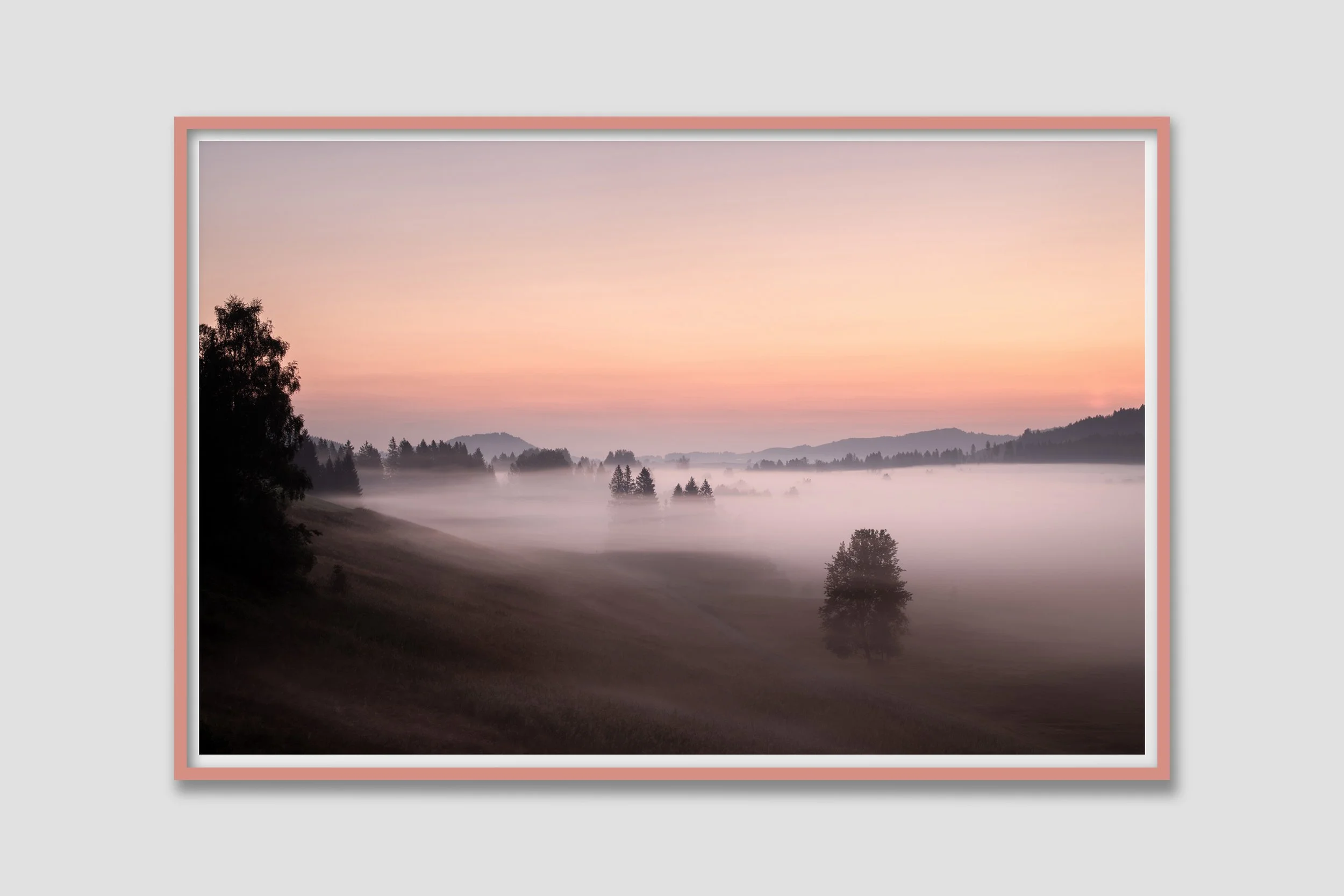 LAND 03 - colored frame to match the mood