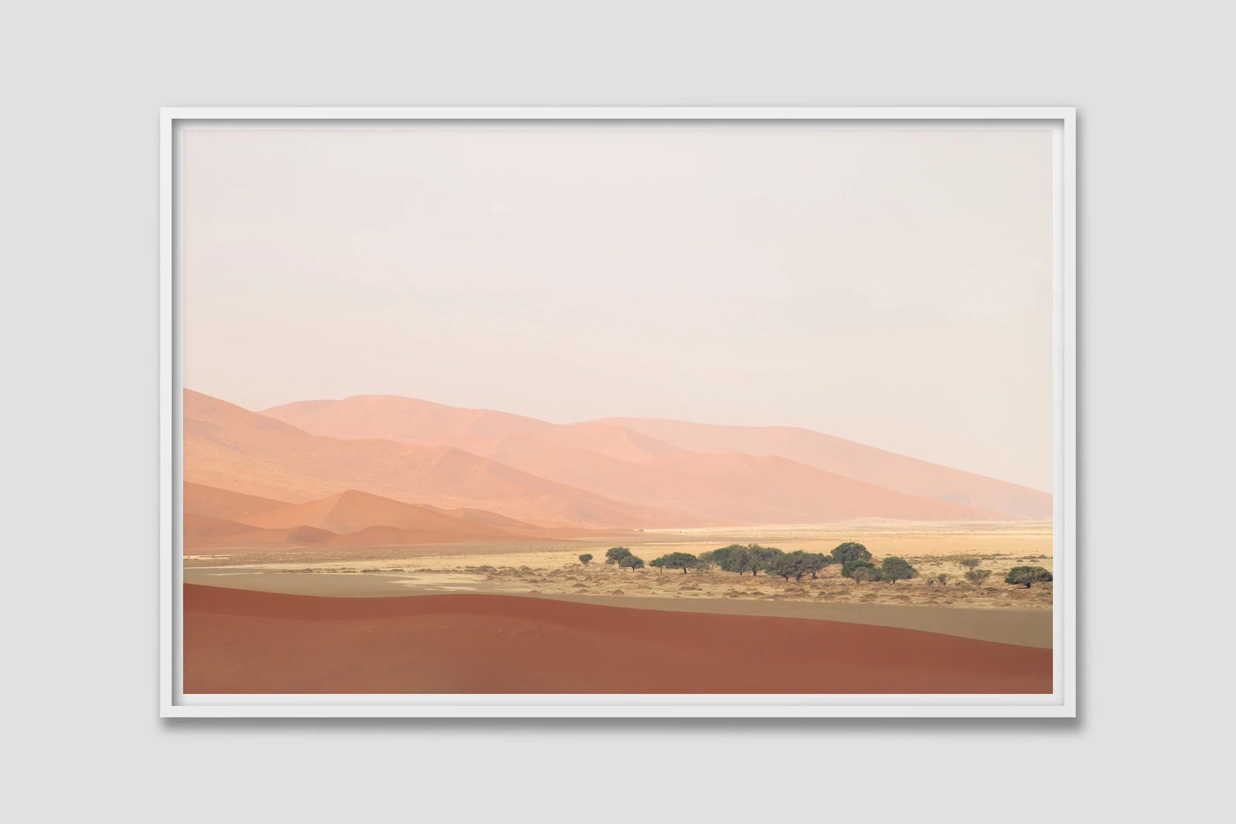 DESERT 01 - white frame