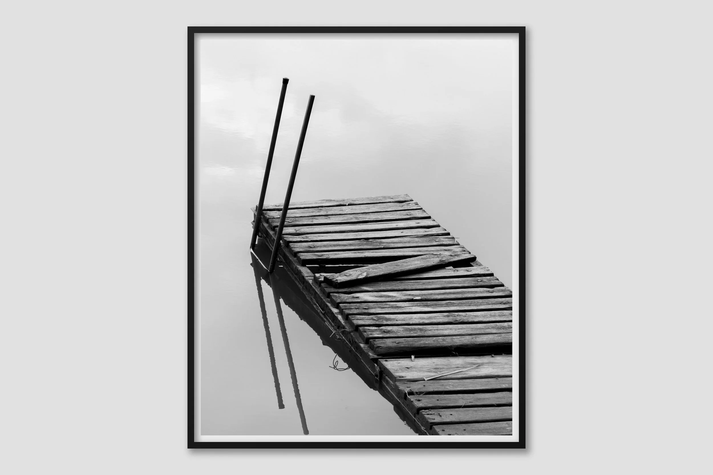 LAGOON MONO 07 - black frame