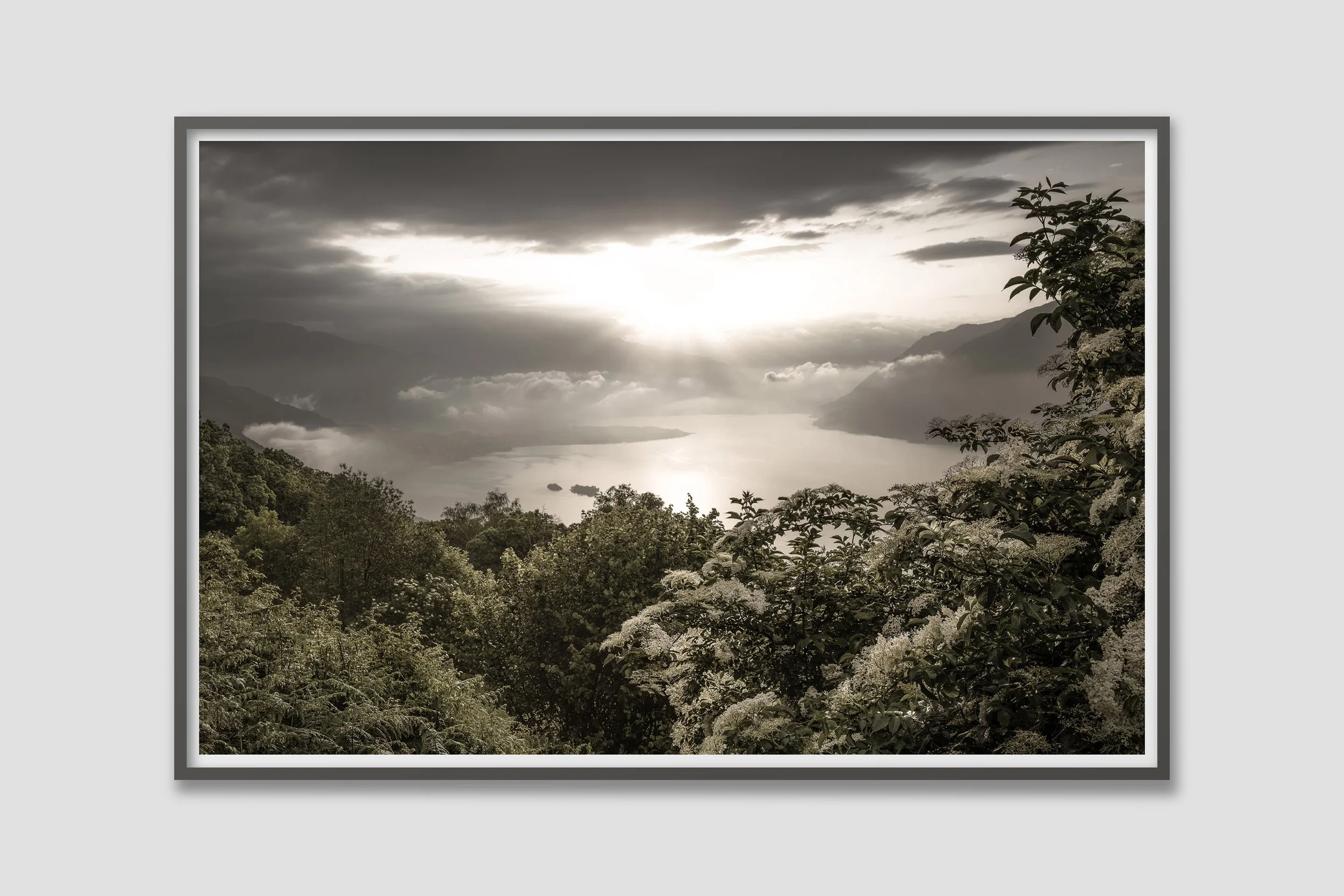 LAND 11 - colored frame to match the mood