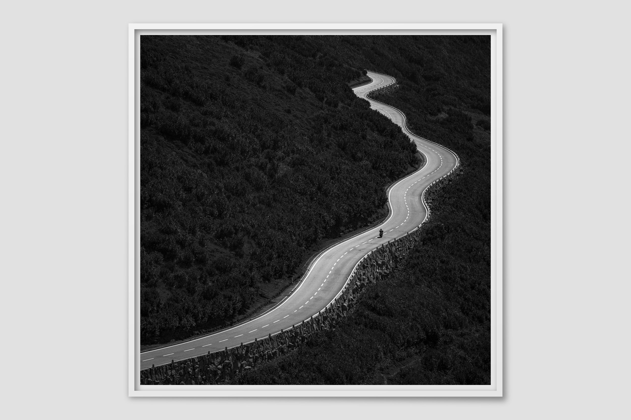 LAND MONO 07 - white frame