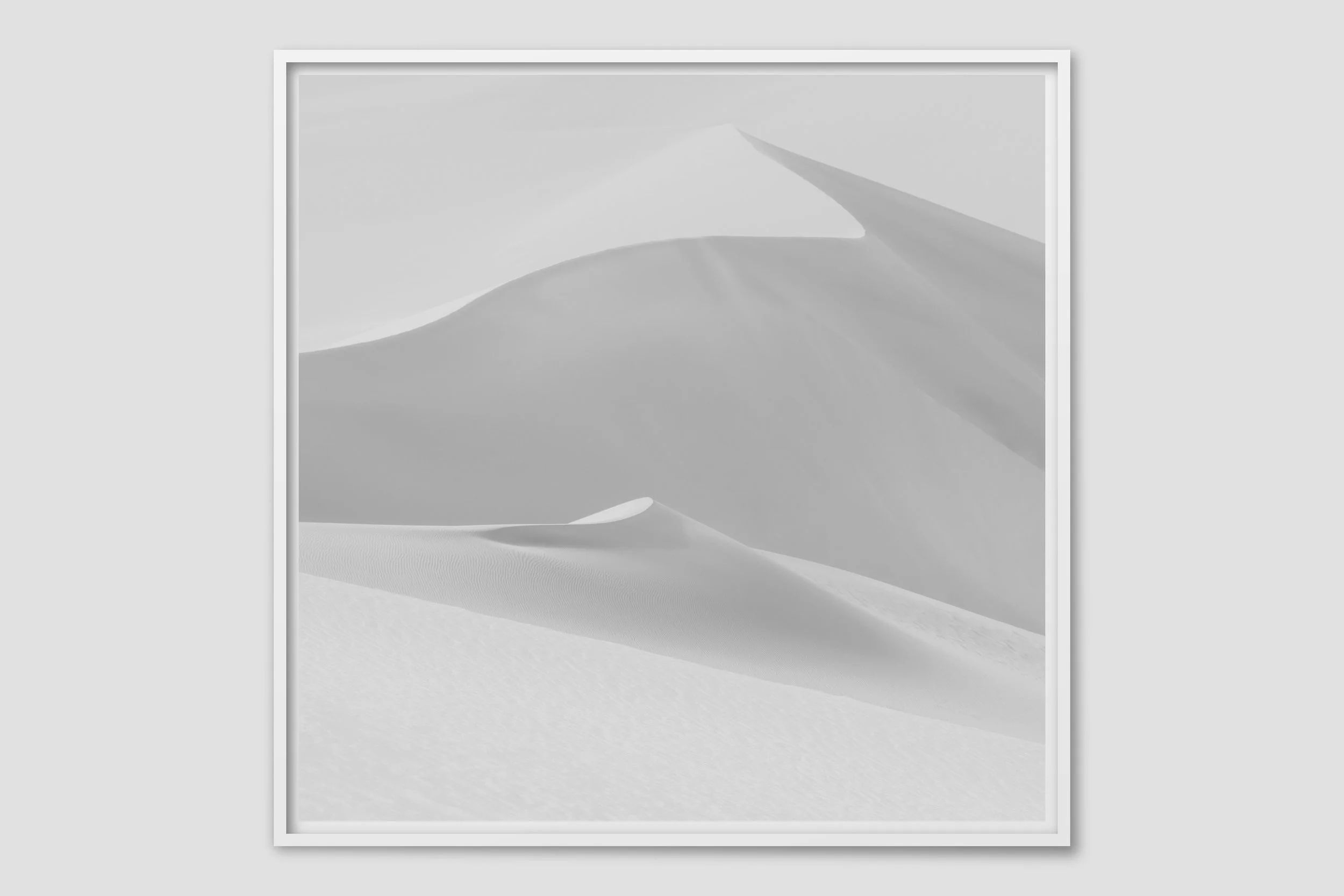 DESERT MONO 04 - white frame