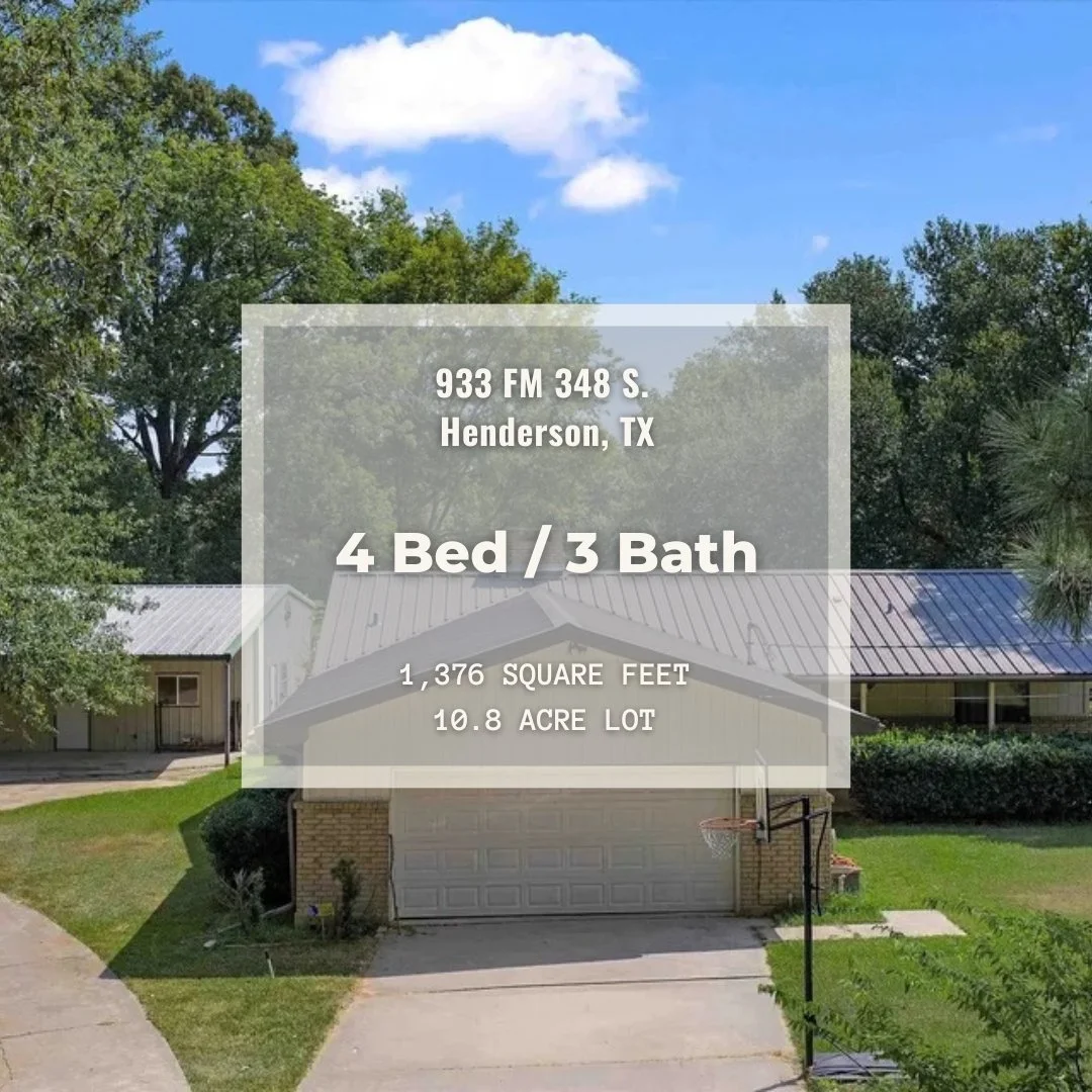 933 FM 348 S, Henderson, TX 75654