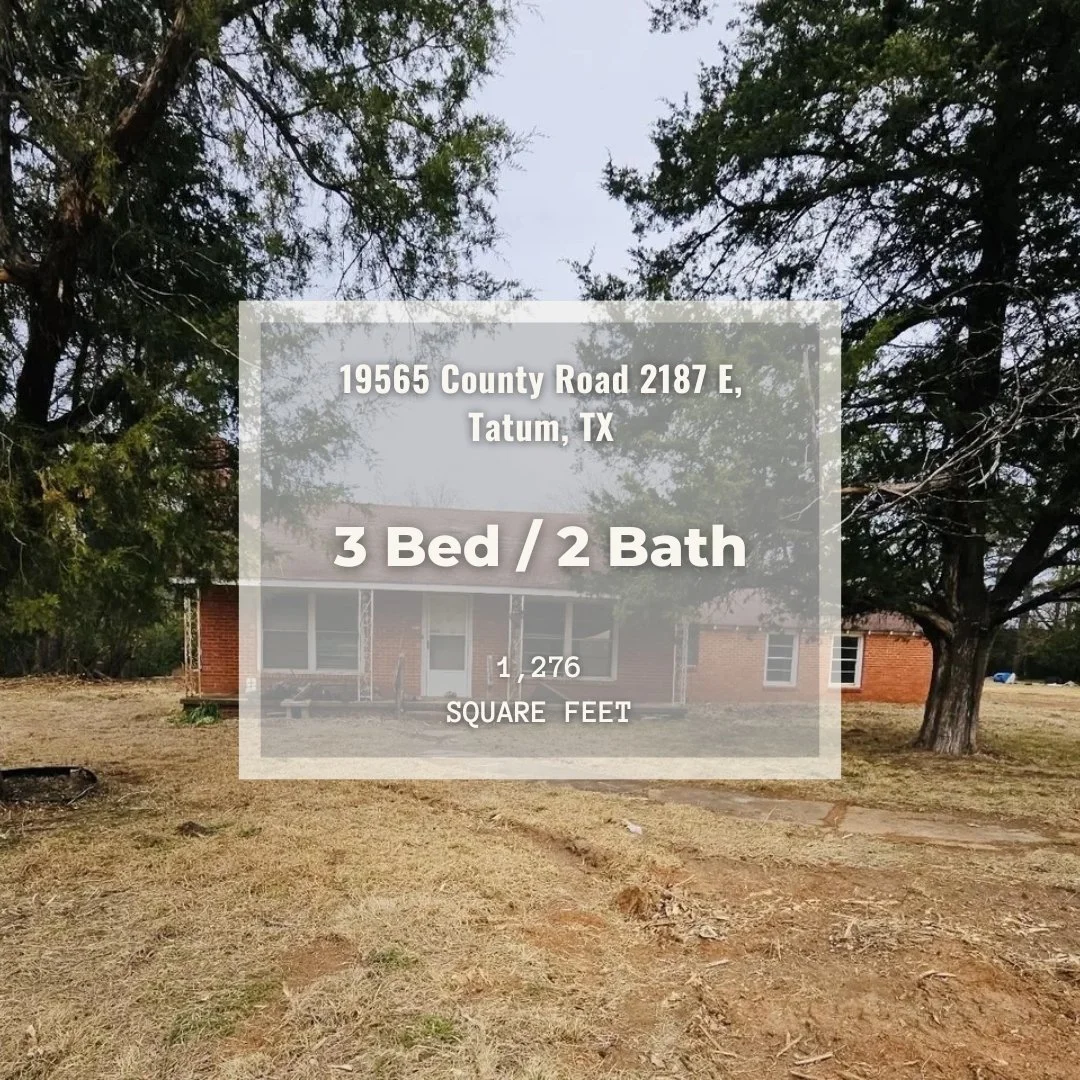 19565 County Road 2187 E, Tatum, TX 75691