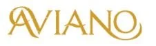 The word 'AVIANO' in gold stylized font.