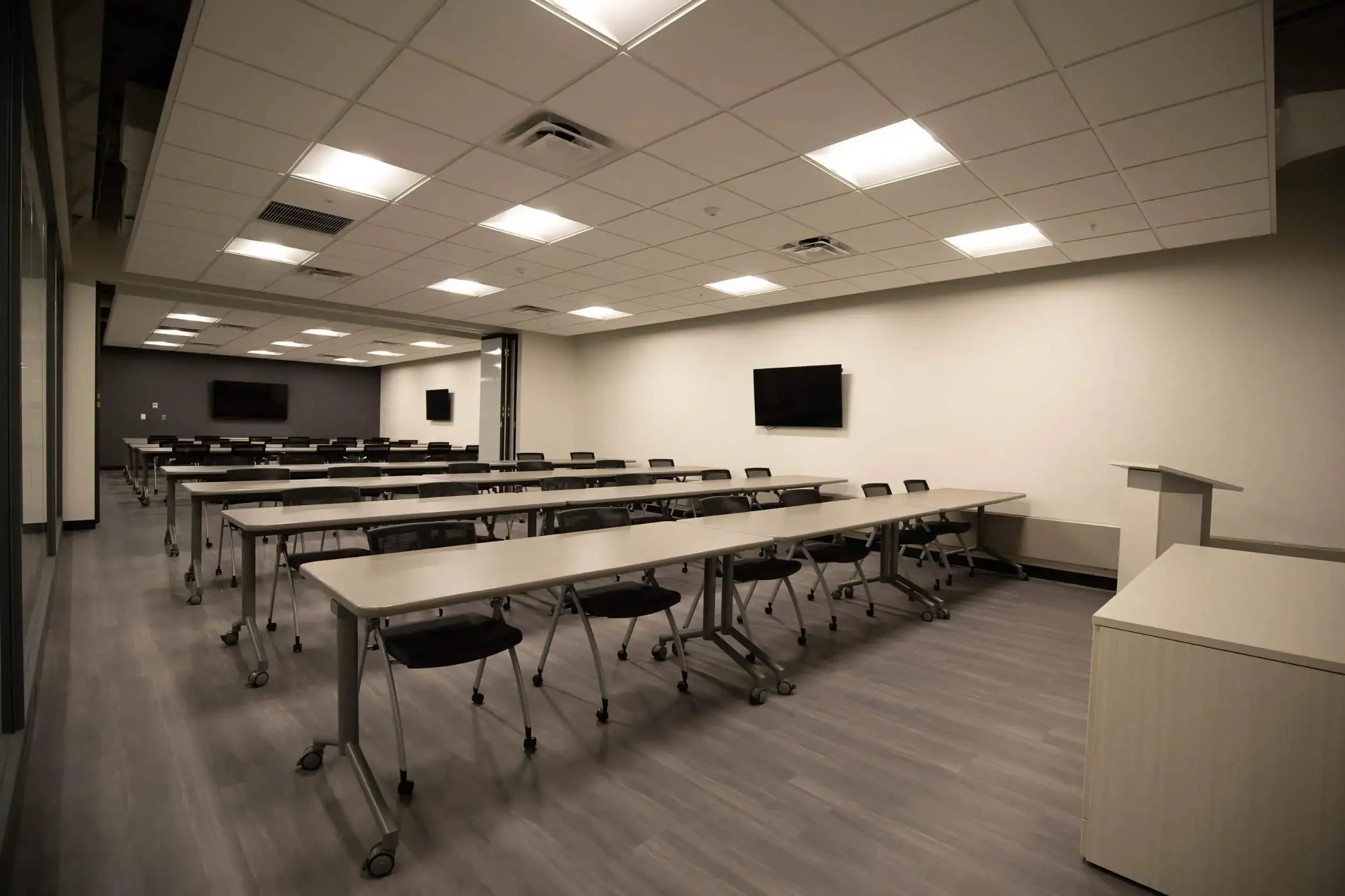 A conference room at Erie 1 BOCES campus