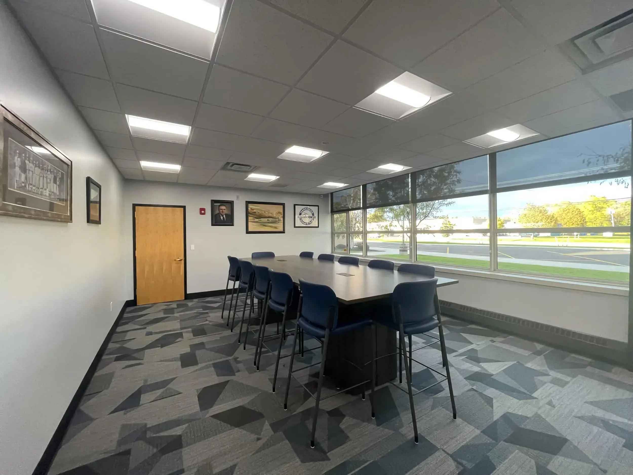 Conference room at Erie 1 BOCES Harkness Career & Technical Center