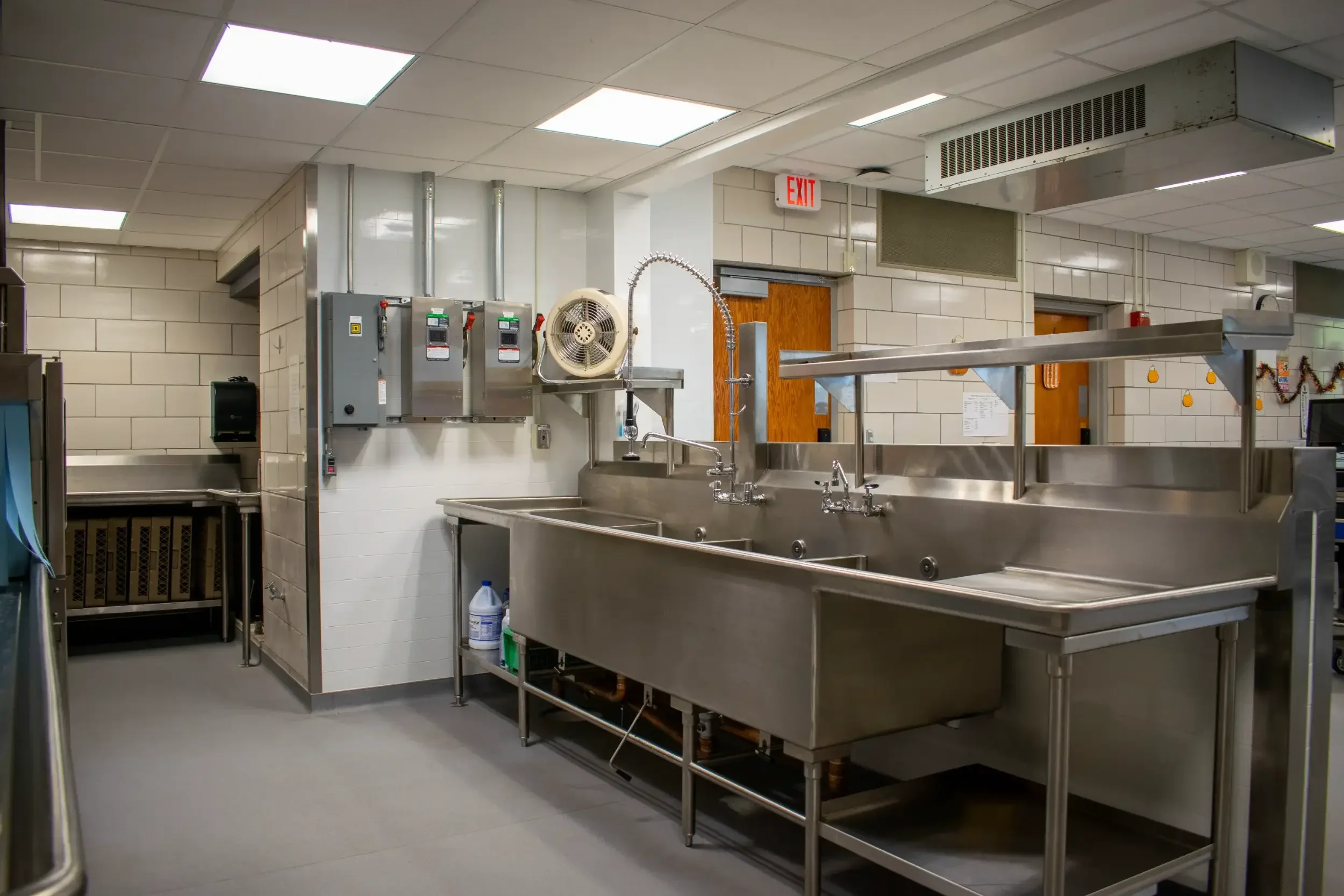 The revamped kitchen