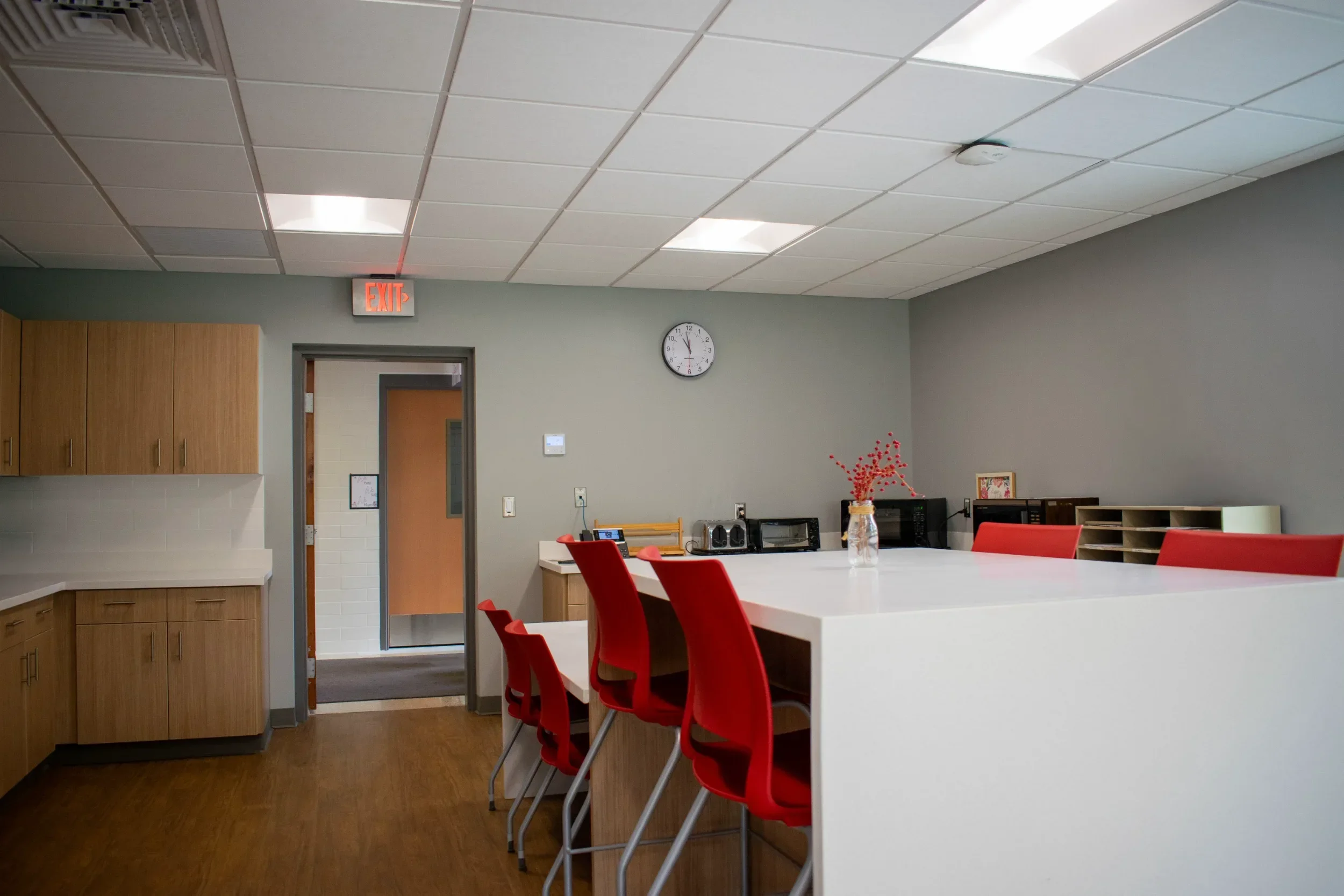 The revamped faculty room