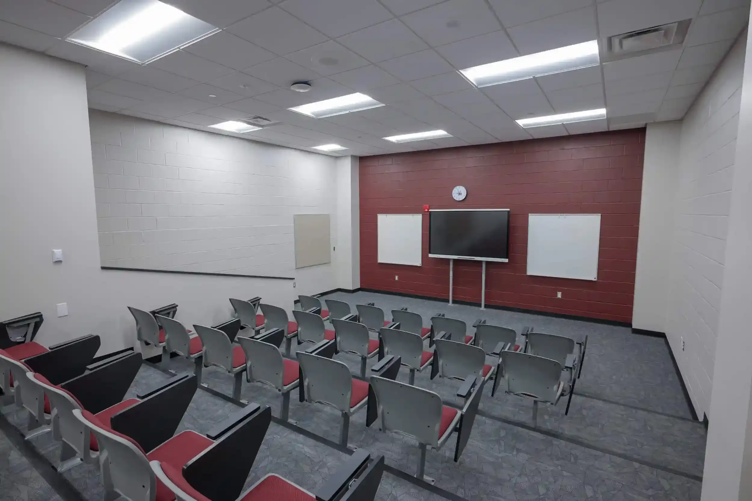 A classroom at the gymnasium
