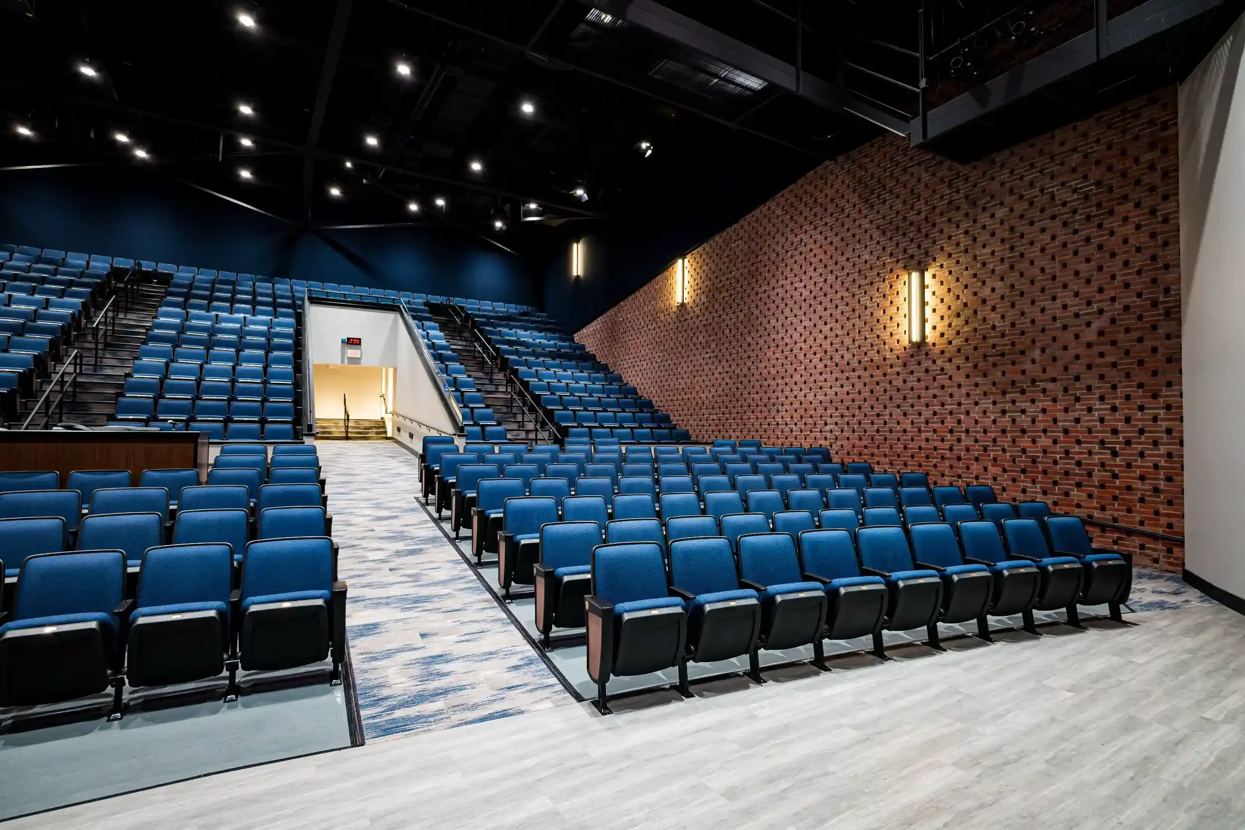 New auditorium seating