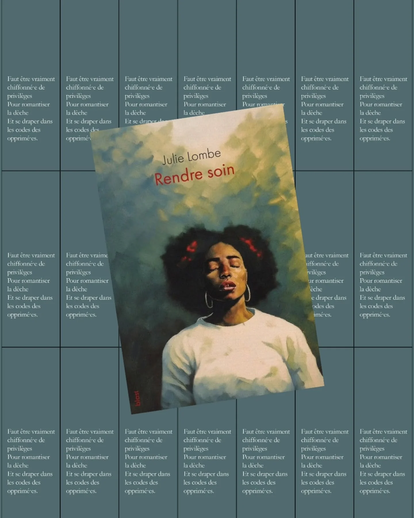 Dans ce recueil, @julie.lombe part de son travail de massoth&eacute;rapeute. Les corps re&ccedil;us dans la cabine se rel&acirc;chent et les confidences affluent. Ce lieu consacr&eacute; au bien-&ecirc;tre r&eacute;v&egrave;le ce que ce m&eacute;tier