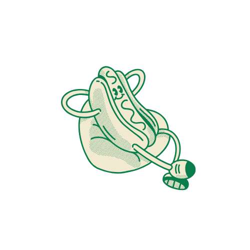 Retro Hot Dog