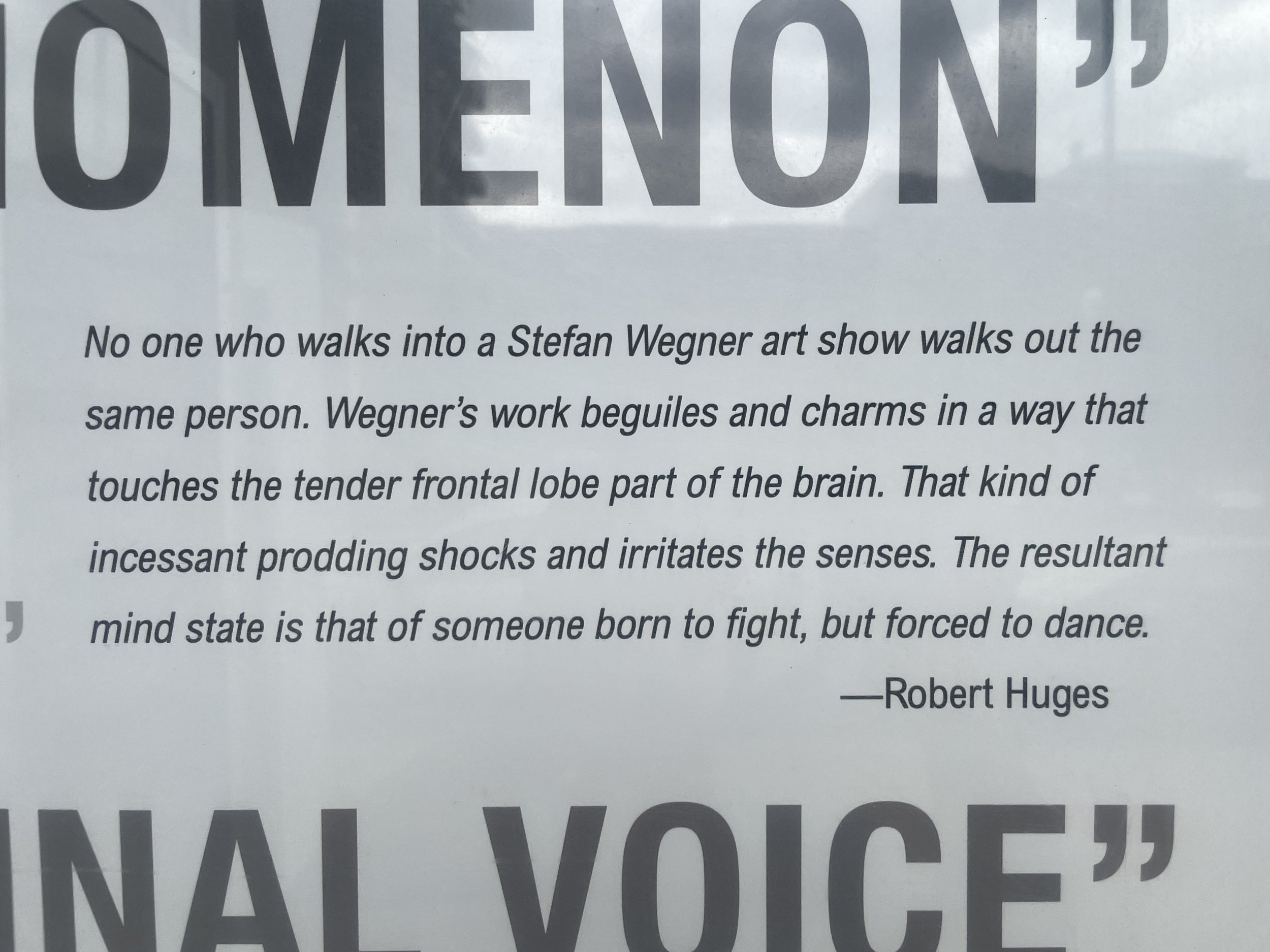 Stefan Wegner Much Too Much Conceptual Art Solo Show