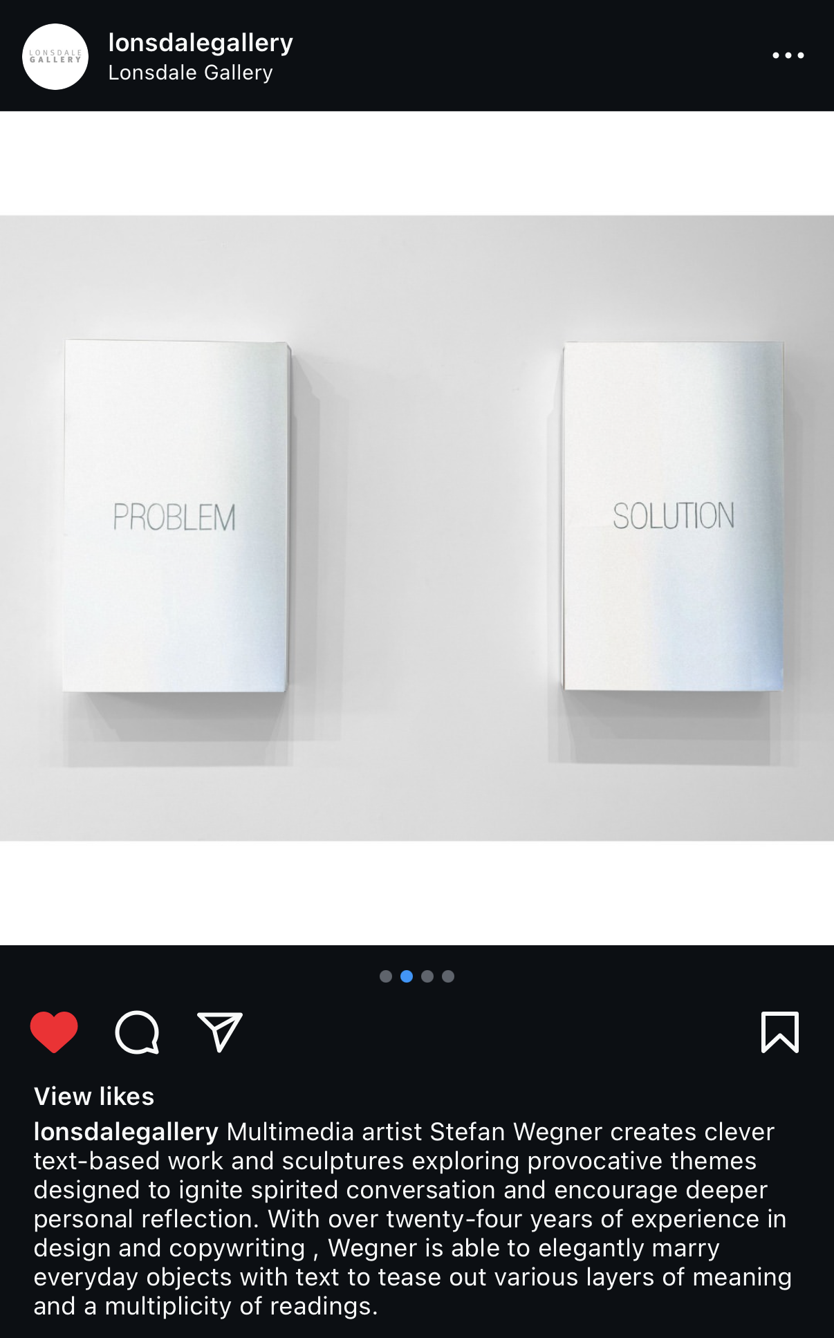 Stefan Wegner Conceptual Art Show Lonsdale Gallery Intricate Rituals