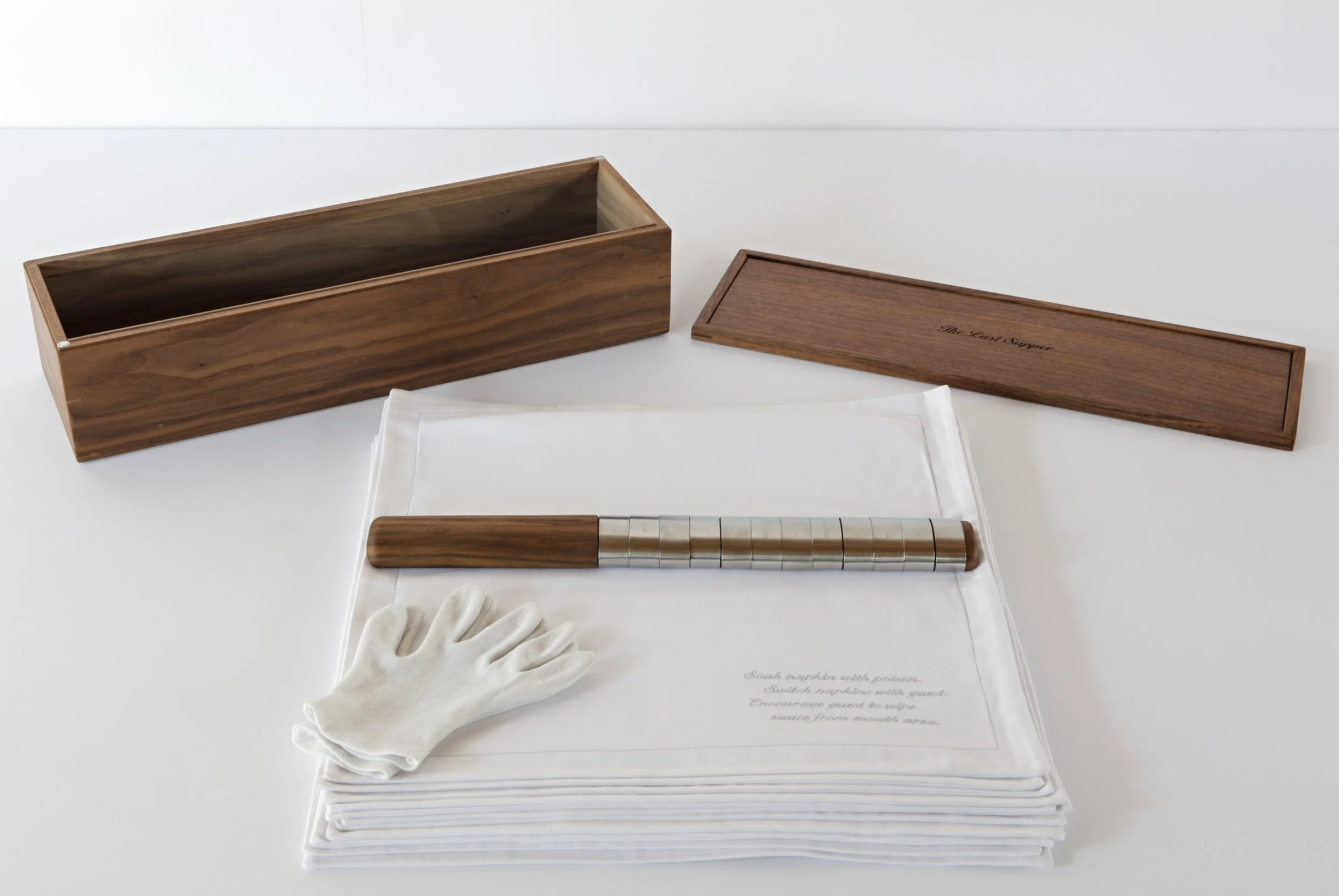 Stefan Wegner Conceptual Art The Last Supper detail