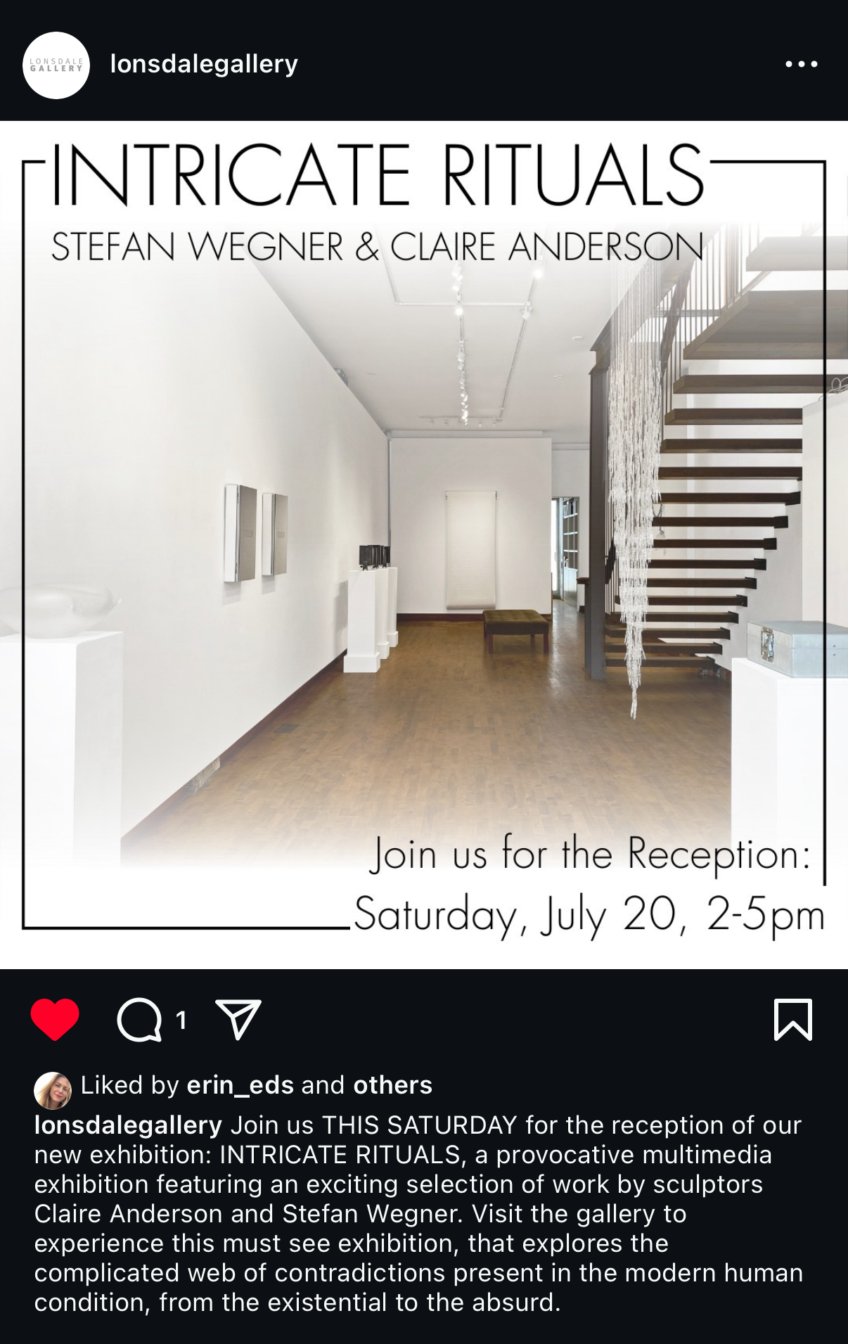 Stefan Wegner Conceptual Art Show Lonsdale Gallery Intricate Rituals