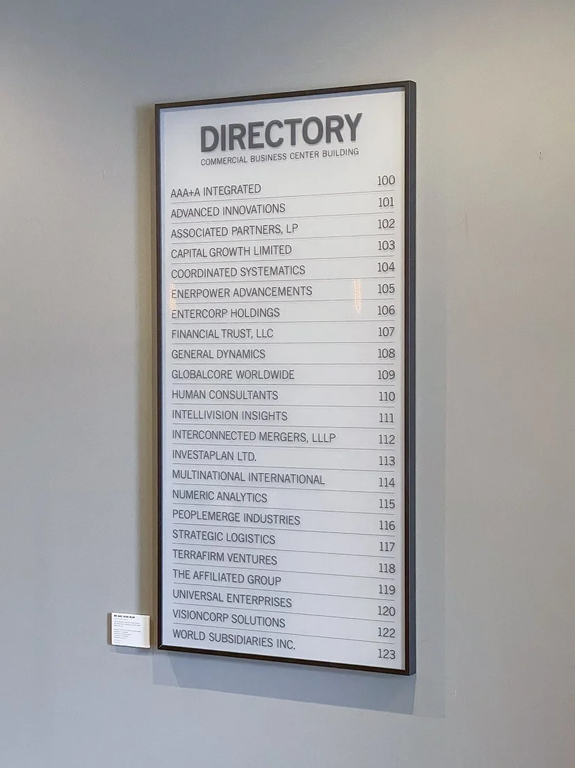 Stefan Wegner Conceptual Art TA2 Show