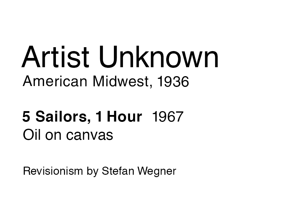 Stefan Wegner Conceptual Art Revisionism detail