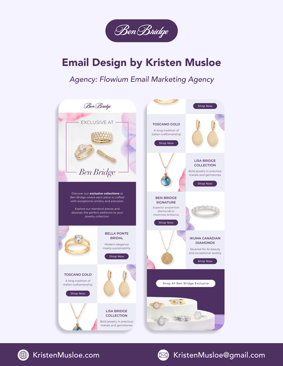 Ben Bridge Email Design