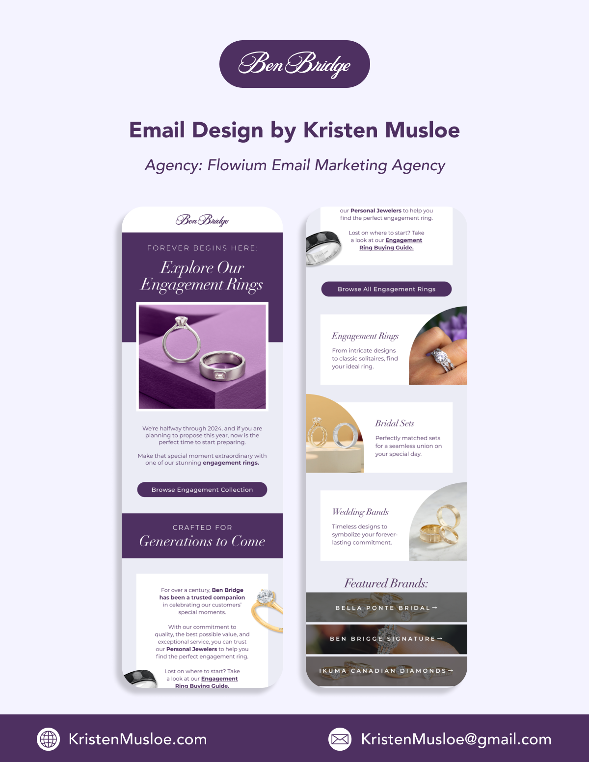Ben Bridge Email Design
