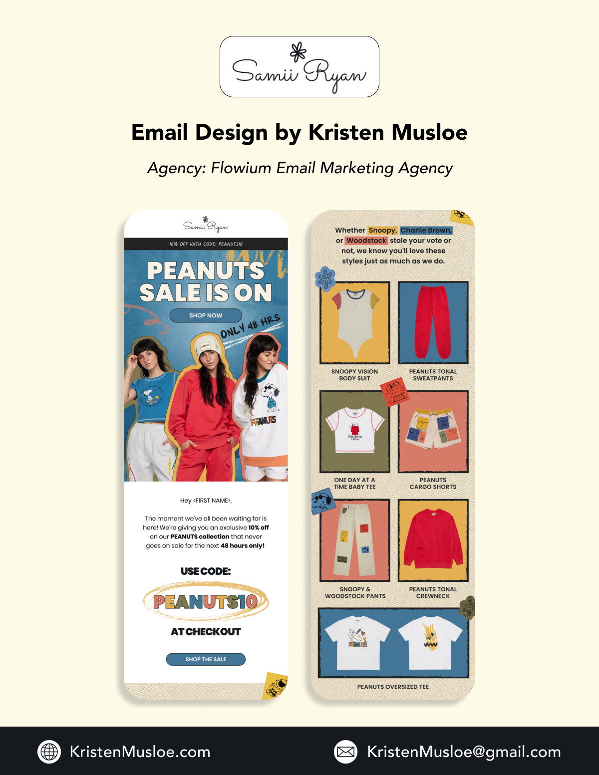 Samii Ryan Email Design