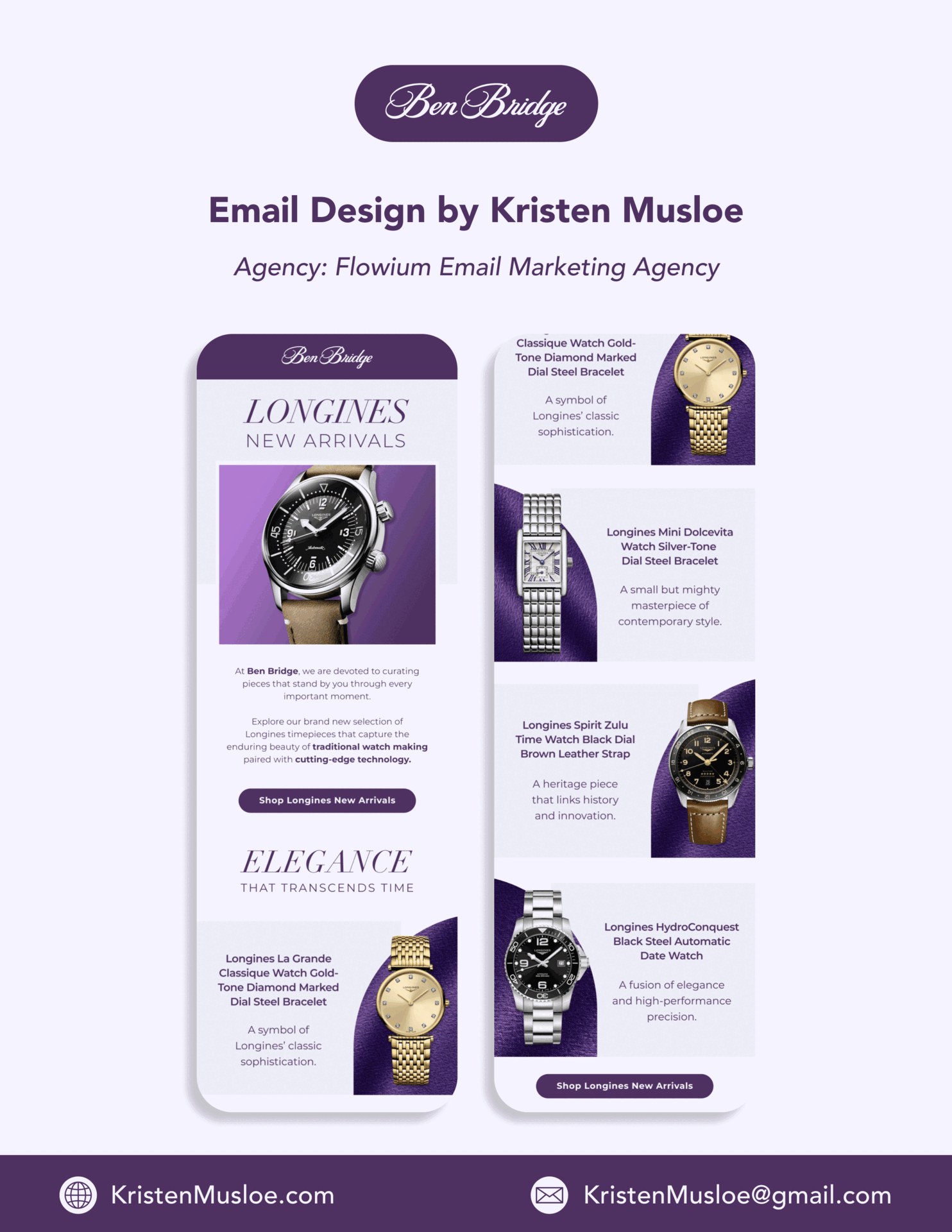 Ben Bridge Email Design