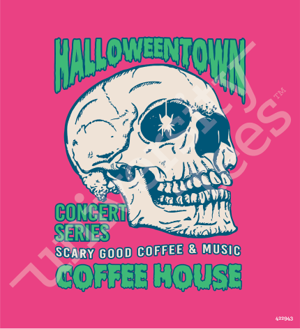 Halloweentown Coffee House Design