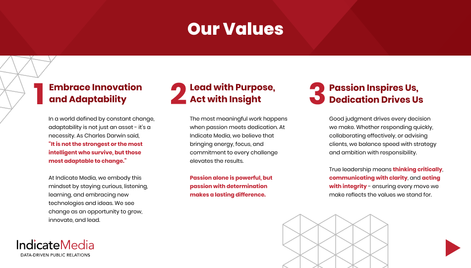 6. Our Values