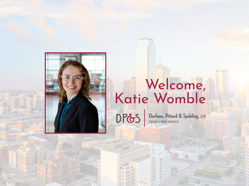 Welcome Attorney Katie Womble&nbsp;