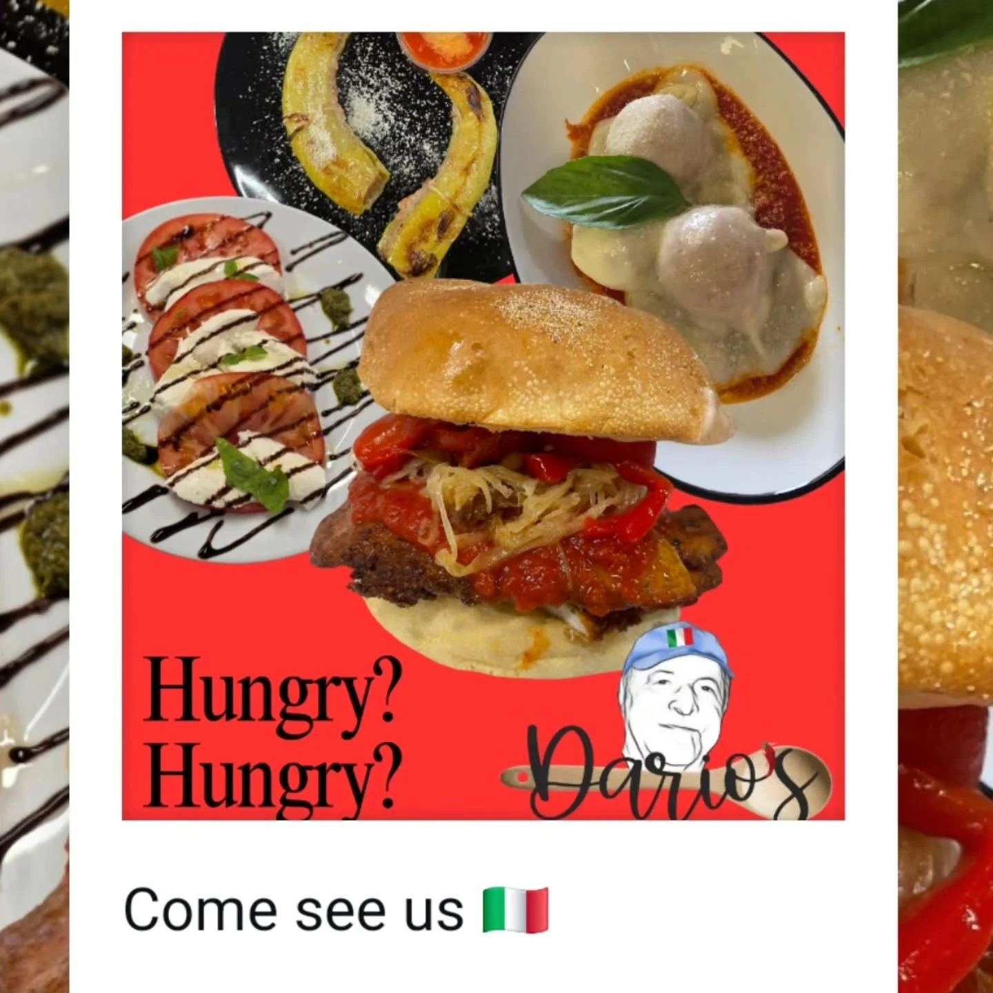 🇮🇹 ALWAYS FRESH &amp; AUTHENTIC RECIPIES HERE @darioscucina 
🍕 Pizza 
🍝 Pastas 
🌶 Peppers 
🥖 Subs 
🍲 Soups 
🥗 Salads 
🍰 Desserts 
🍅 Sauces
🍗 Chicken Wings 
🍷 WINE 
🍺 BEER 
 
And did we mentions everything is freshly made in house! 

#ita