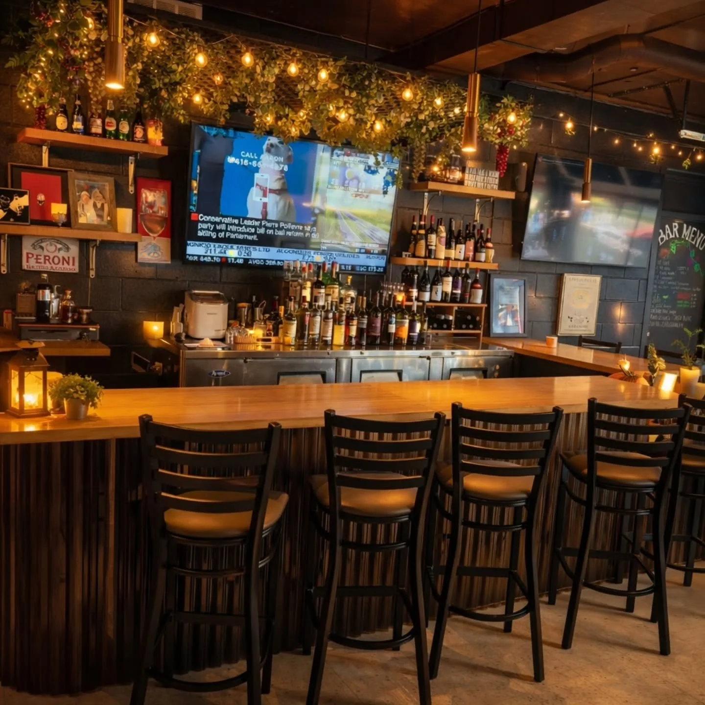 🍷Warm lights, a cozy atmosphere, carefully selected wines, and delicious Italian food options 🍷🇮🇹 Your new favorite spot for a relaxed night out or a delicious lunch. 

#WineBarVibes #CozyWineBar #ItalianFoodLovers #ItalianEats #WineAndDine
#Good