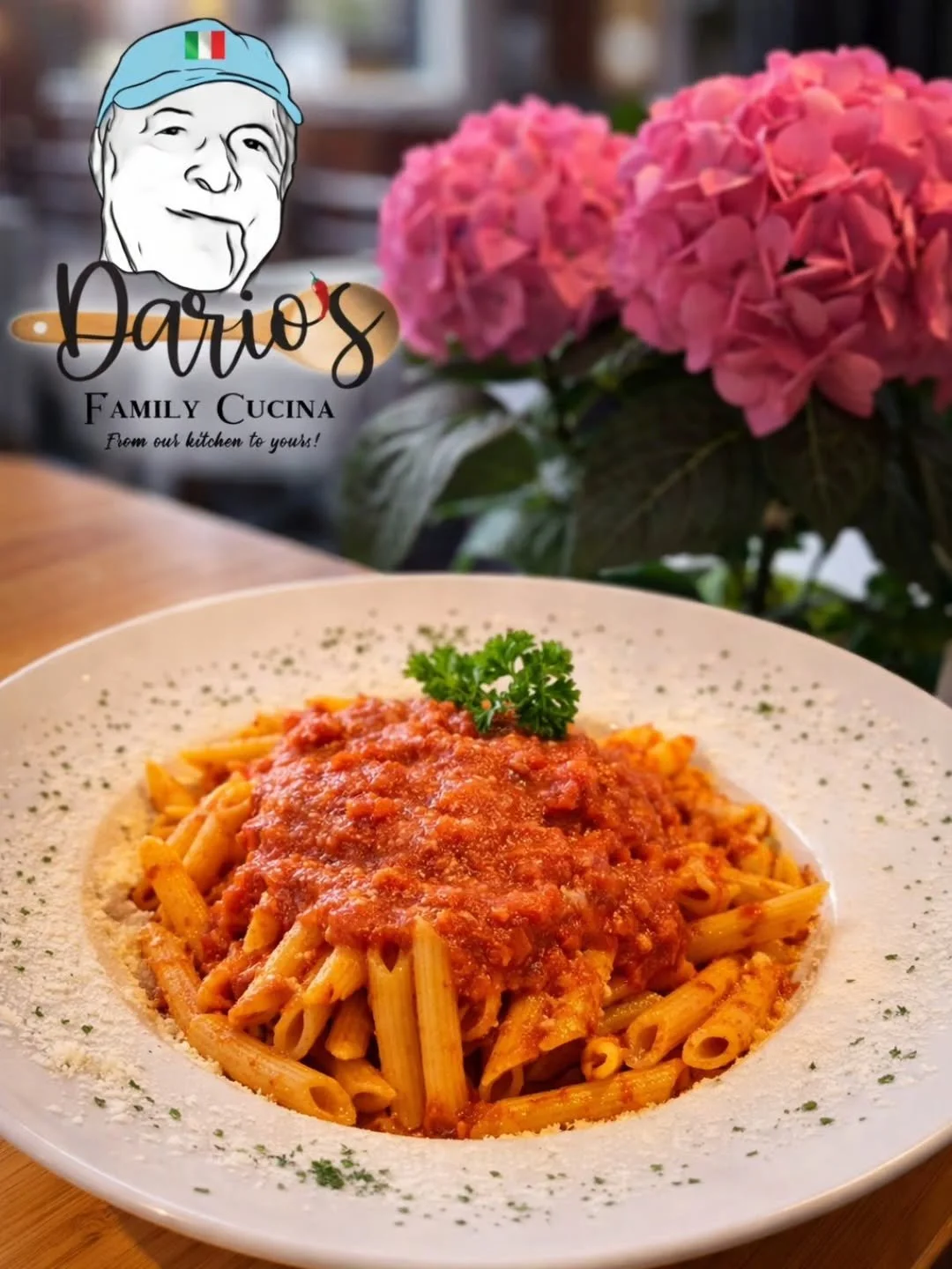 PENNE BOLOGNESE 

Classic comfort, done right 🍝

Rich, hearty, and made with love&mdash;just how it should be.
Come grab a plate and taste the difference 🇮🇹✨

#ItalianFood #PastaLovers #ComfortFood #Foodie #DariosCucina