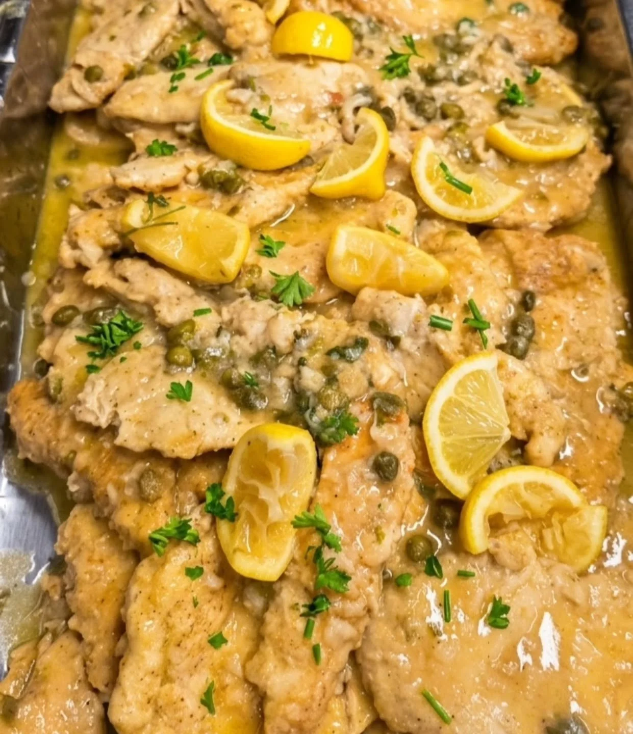 Our Chicken Piccata is a classic and done with lightly floured chicken , zesty lemon, and capers in a rich, buttery sauce.

Perfect for a quick dinner from our grab &amp; go or served beautifully at your next gathering.

📩 DM us for catering inquiri