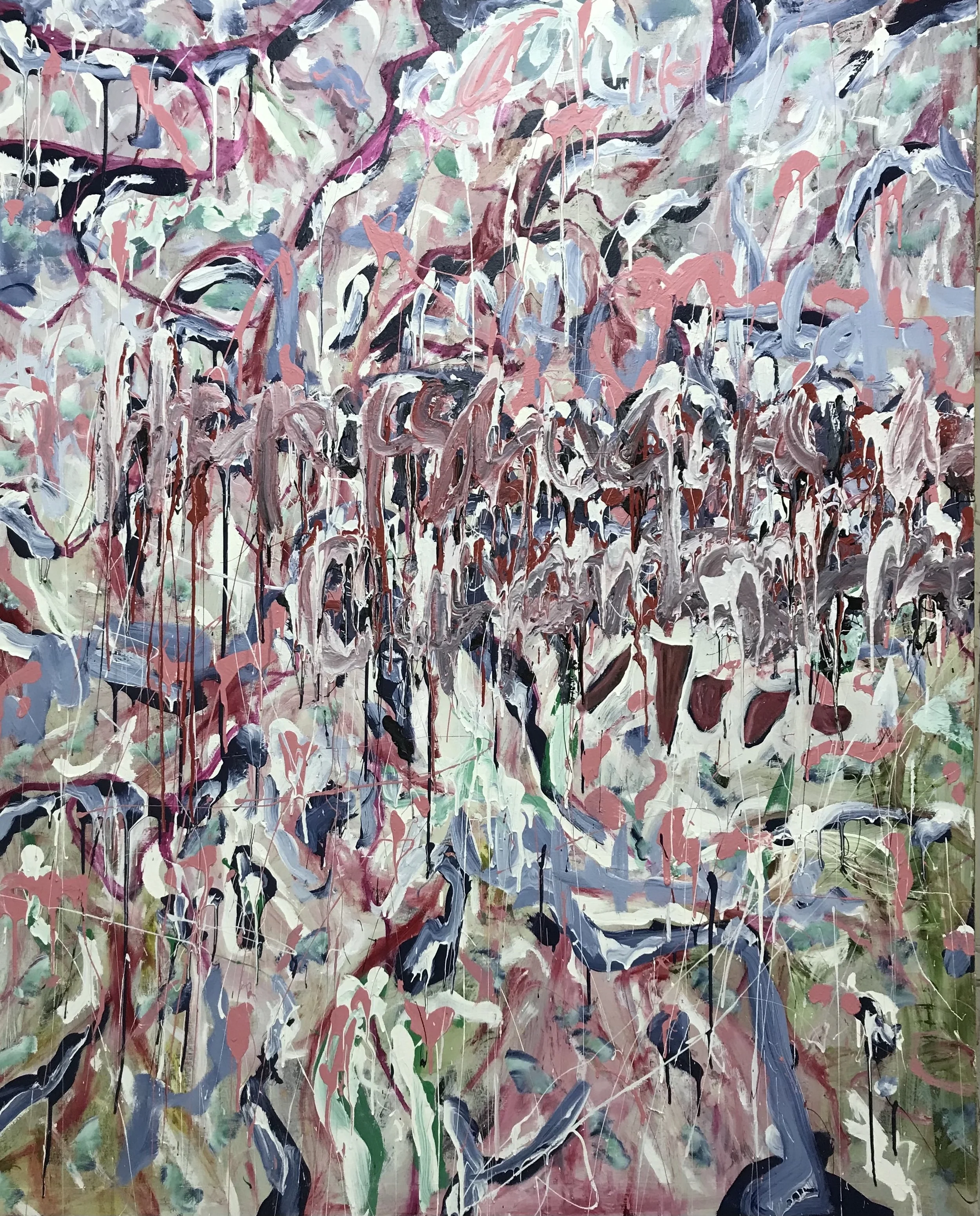 • day moon what a sight • (48x60)