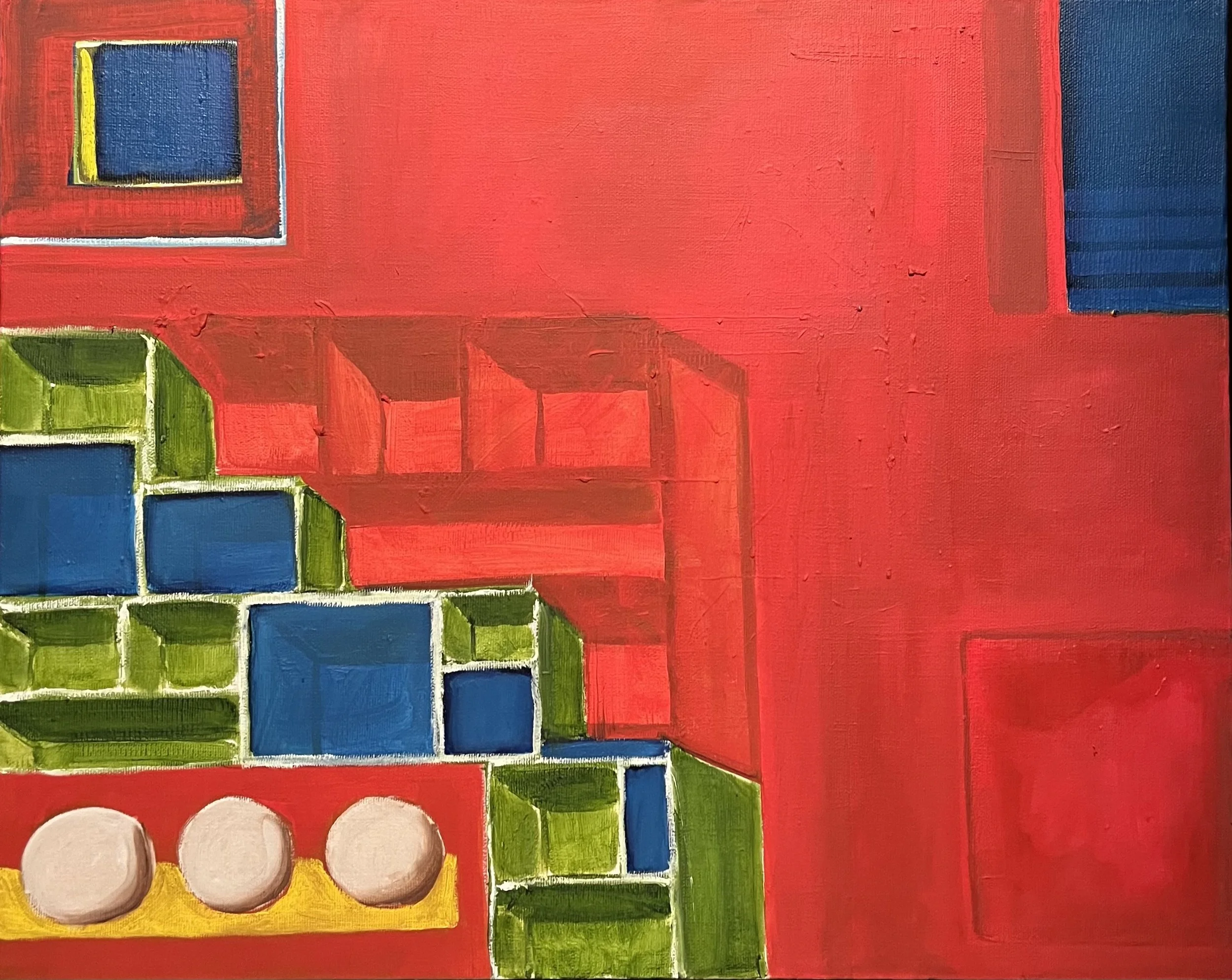 • dreams of home and objects • (16 x 20 in)