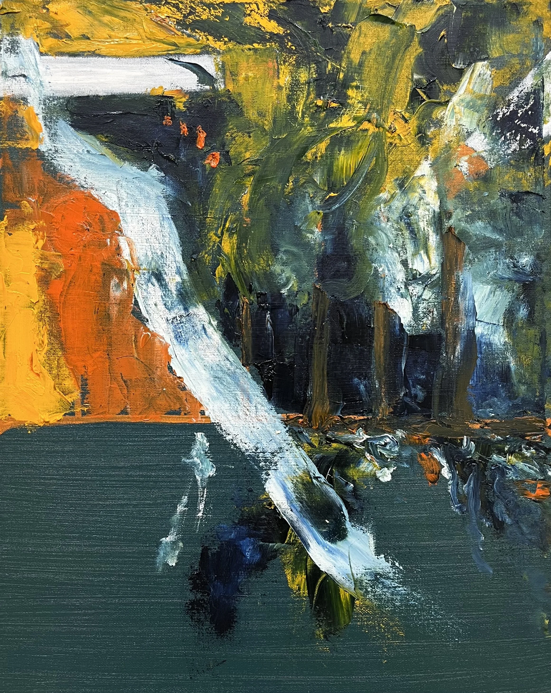 • warren ellis strings • (20 x 16 in)