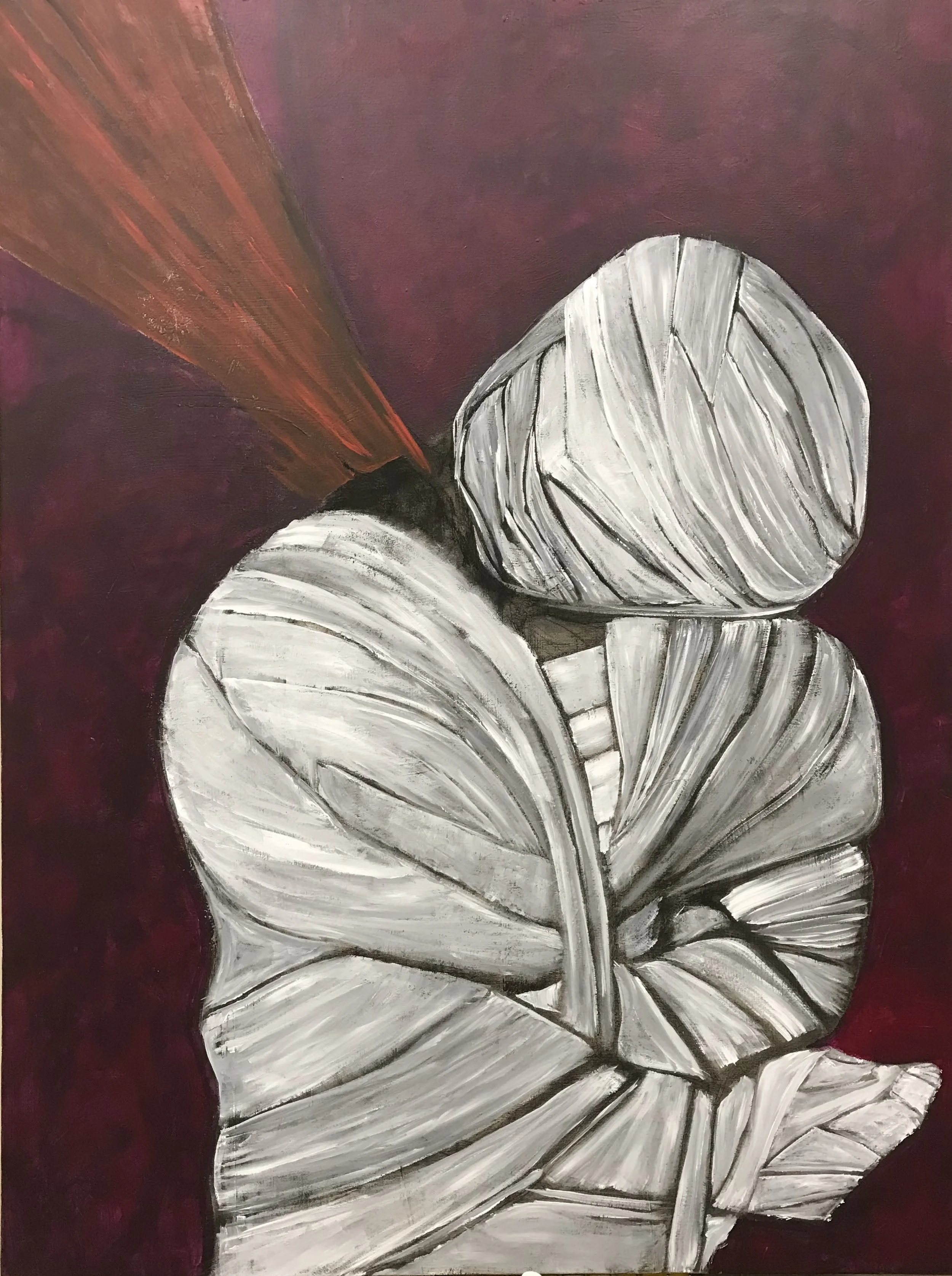 • a tiny little pain • (36x48)