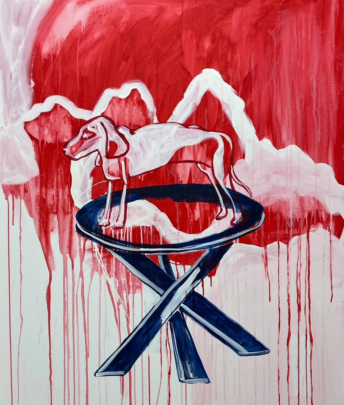 • I don't mind that what is yours is mine •
(48 x 40 in))