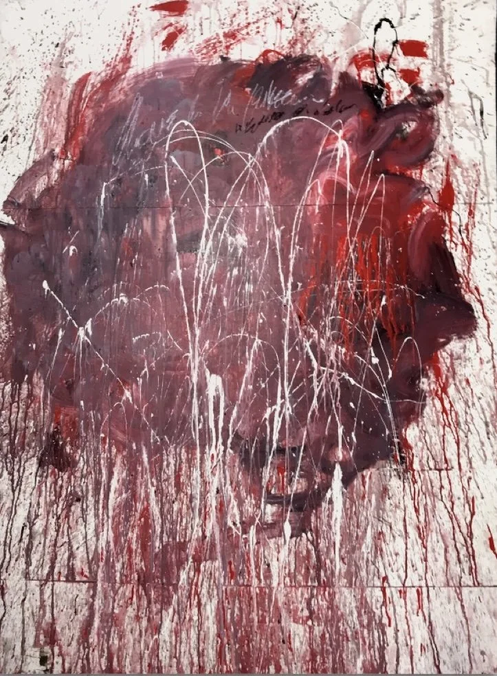 • in fear • (45x57)