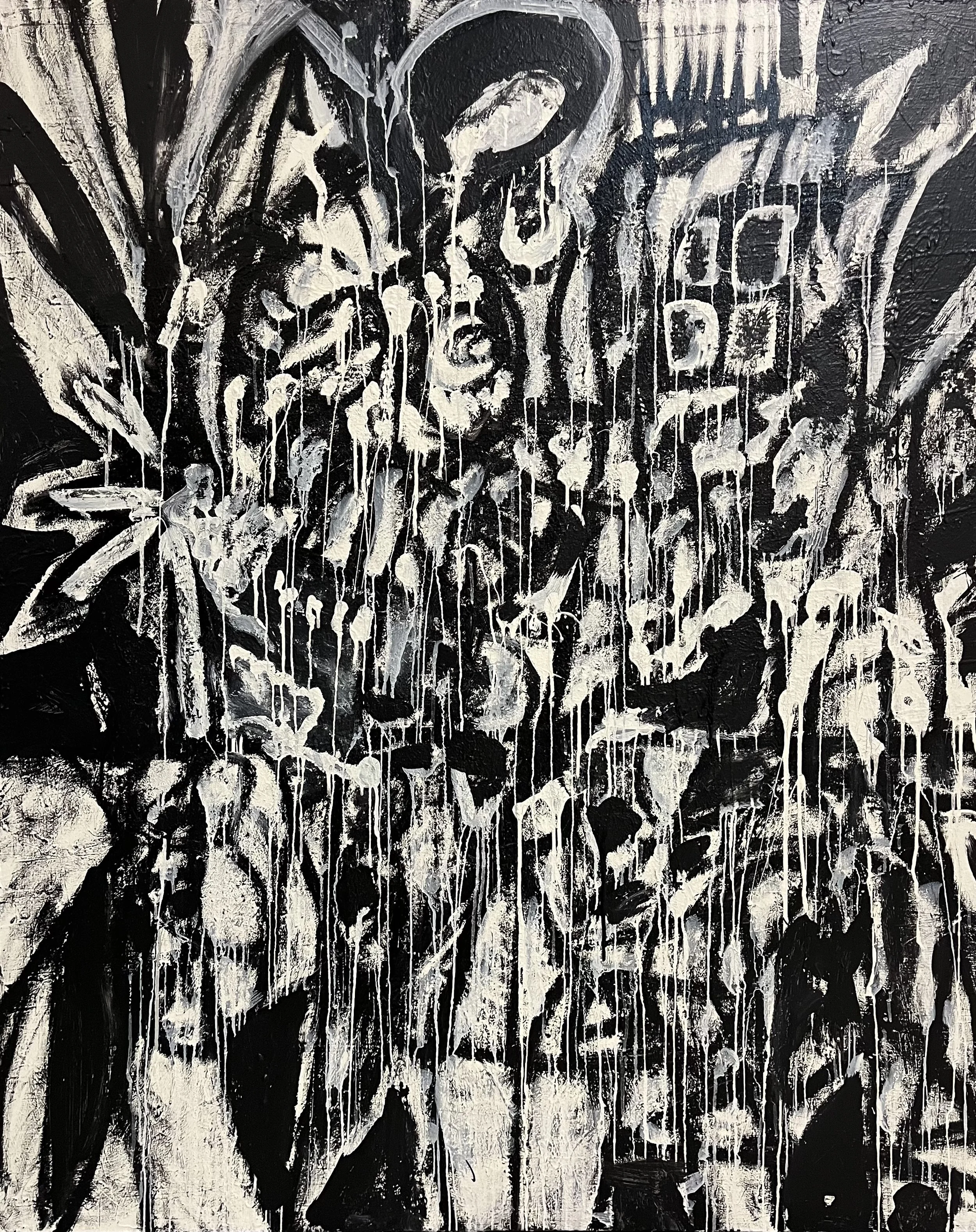 • are you? me too brother • (60 x 48 in)