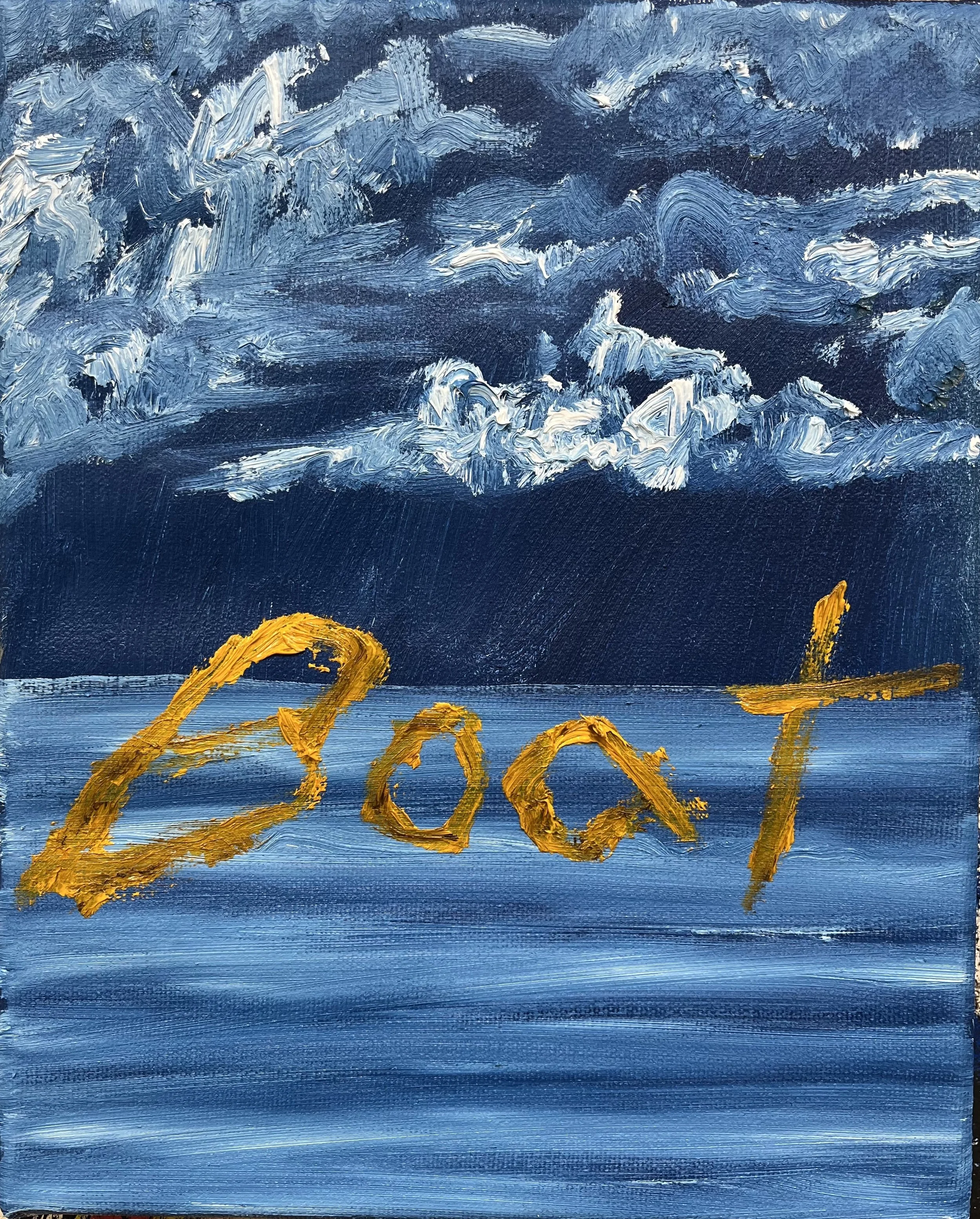 • boat • (10 x 8 in)