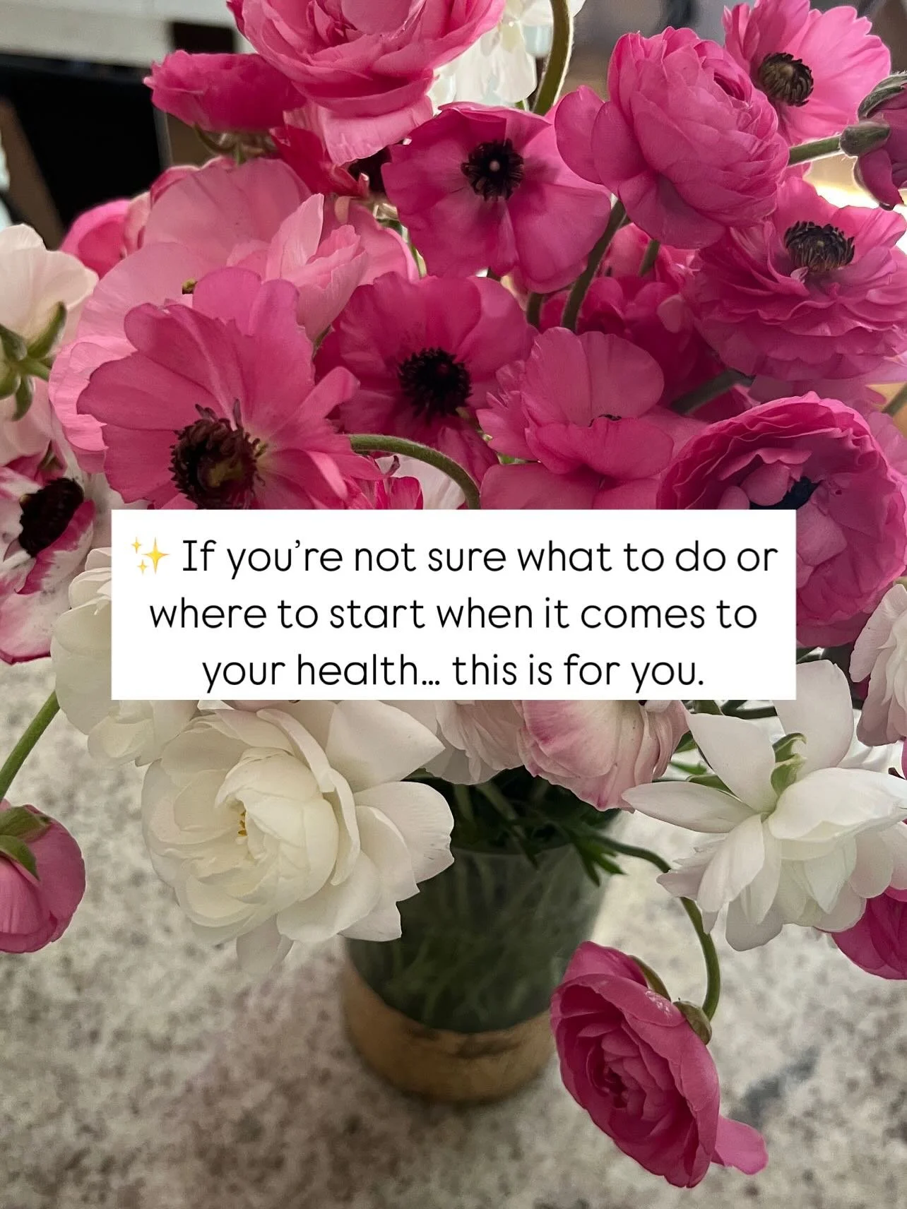 Not sure what to do or where to start when it comes to your health?

You&rsquo;re not alone&mdash;and you&rsquo;re not doing it wrong.
You just need a clear place to begin.

✨ Start with minerals
✨ Balance your blood sugar
✨ Support your nervous syst